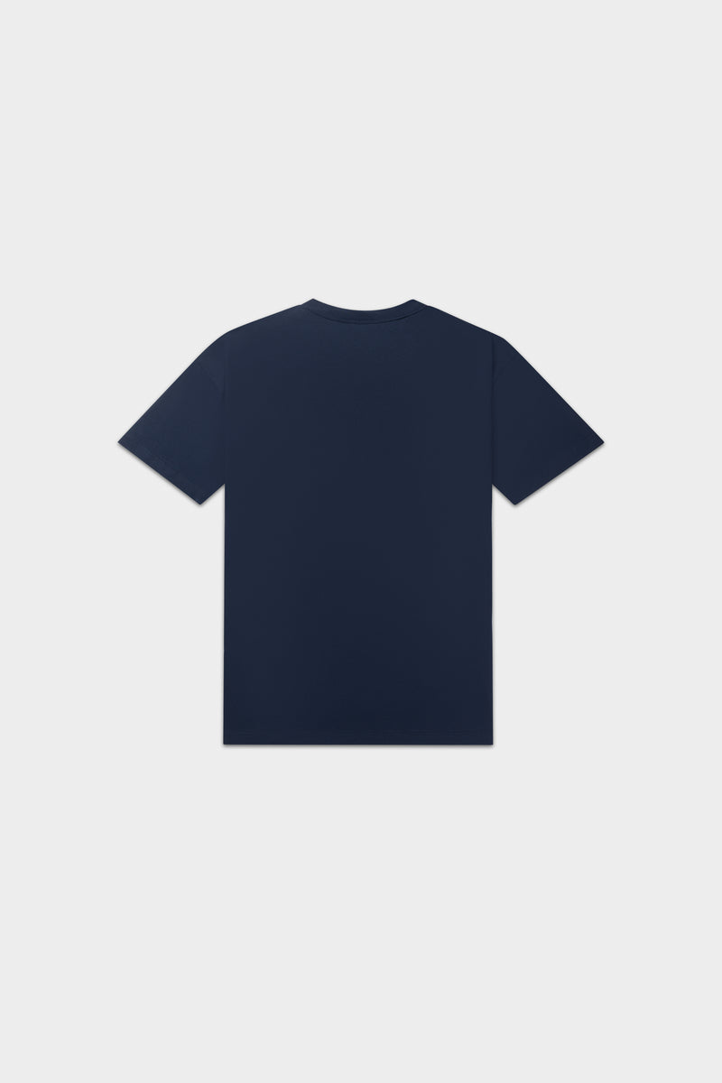 Tags Box T-Shirt Space Navy