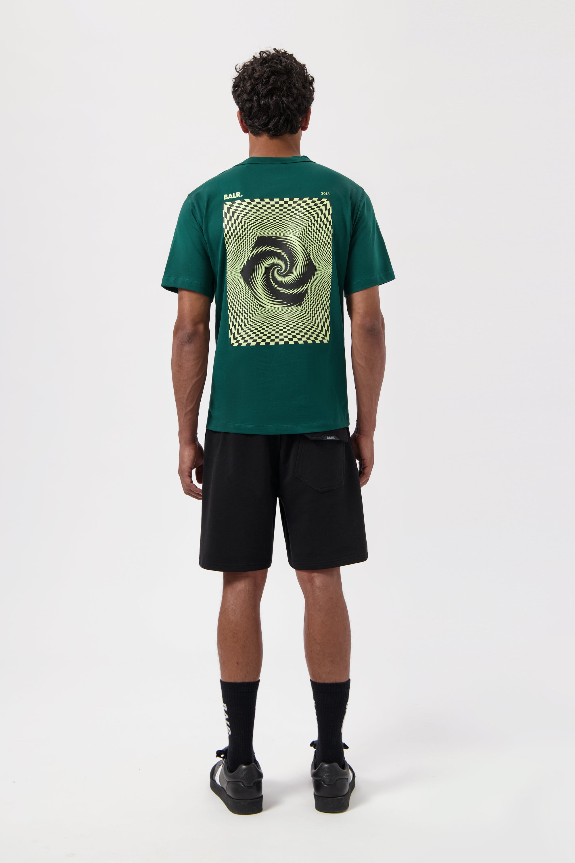 Vortex Camiseta verde botánico