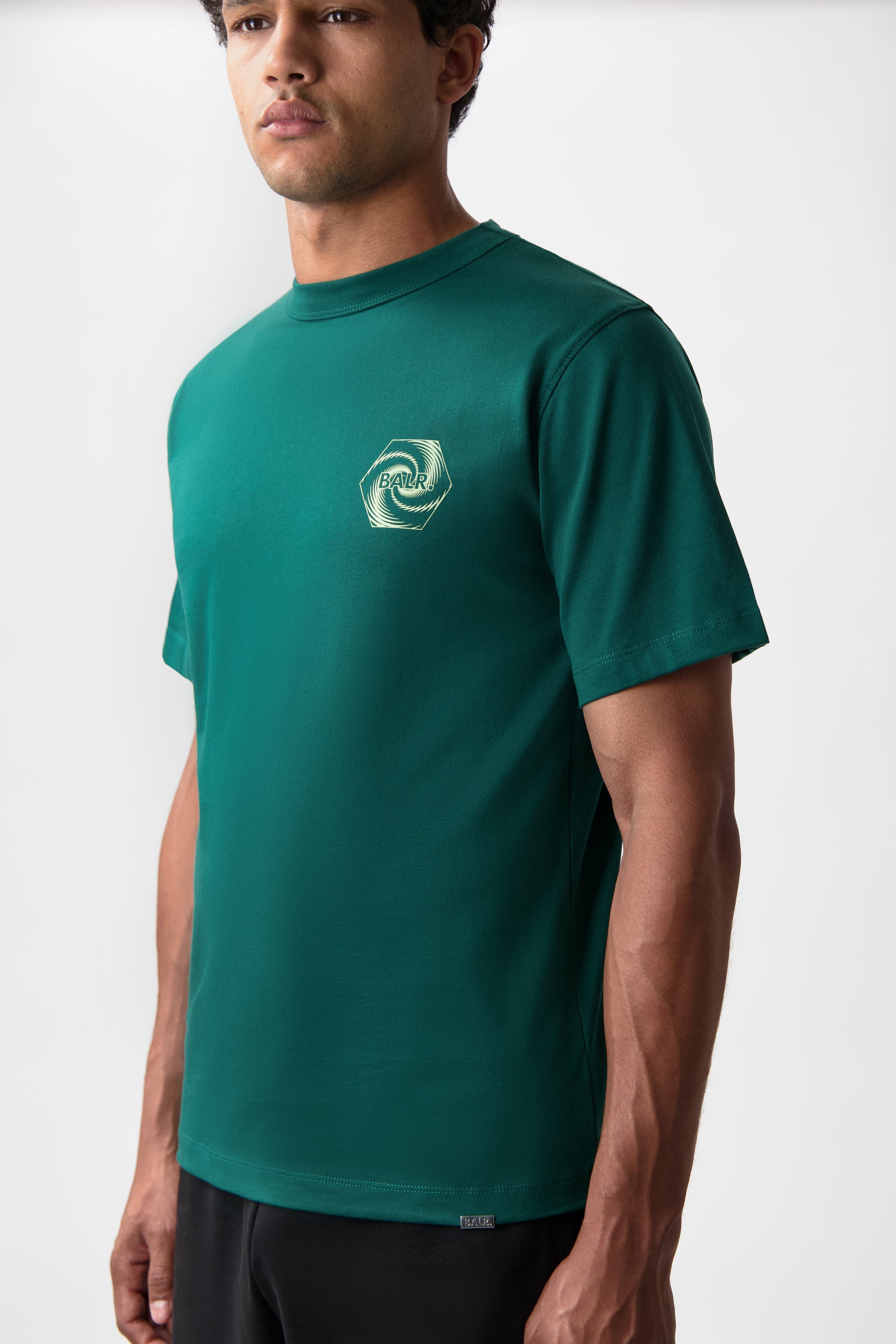 Vortex Camiseta verde botánico