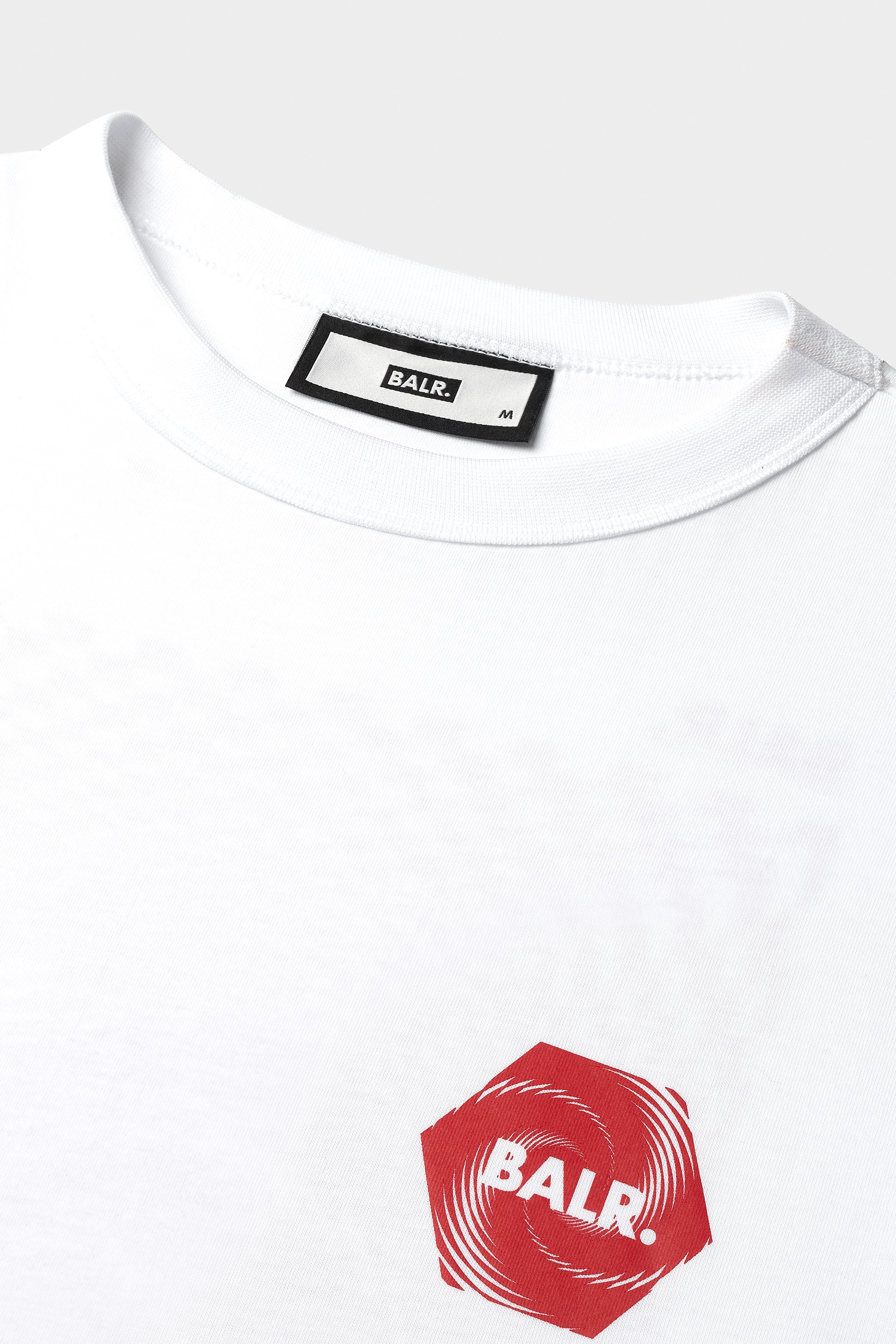 Wirbel-T-Shirt Bright White