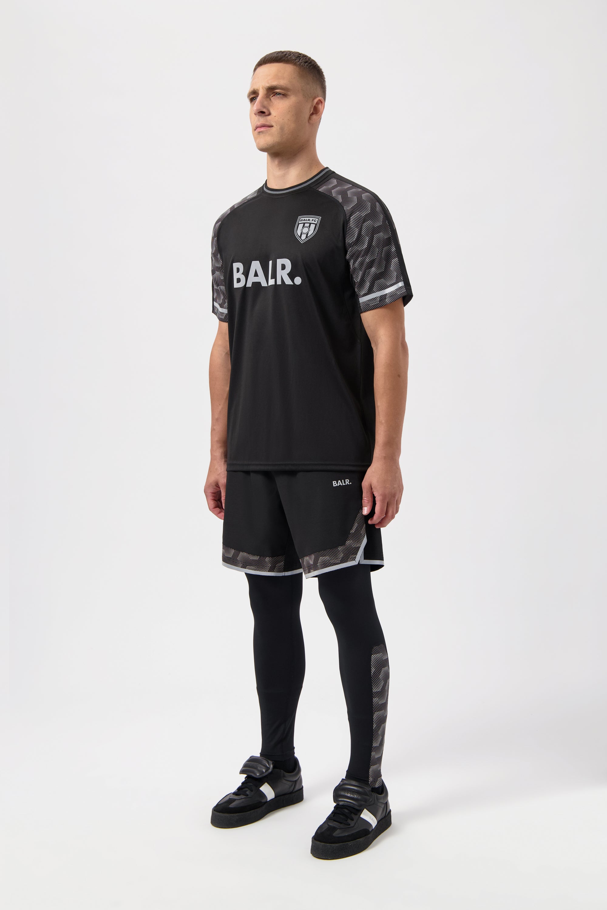 Trainingst-Shirt Jet Black