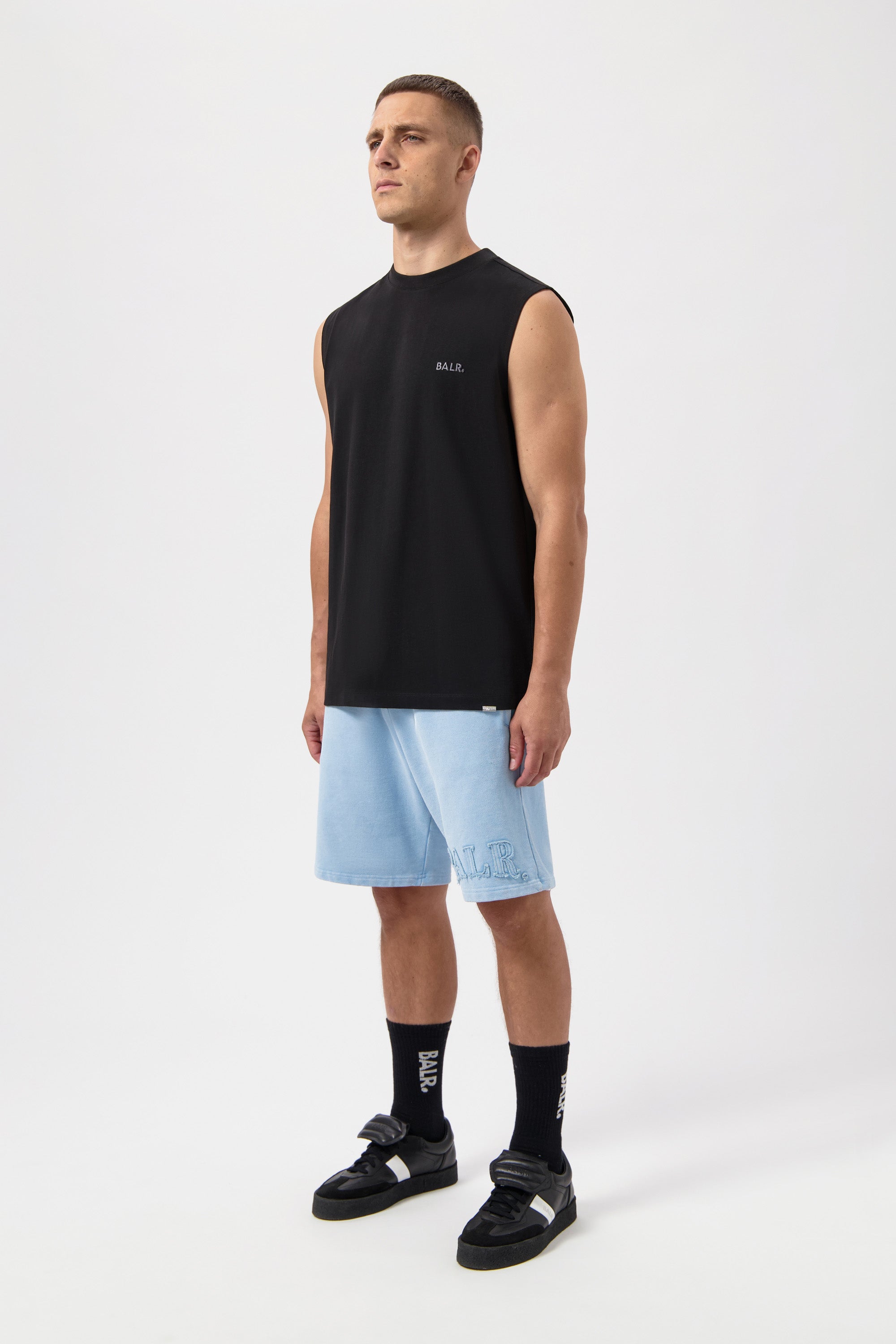 Logo Oversized Tanktop Jet Black