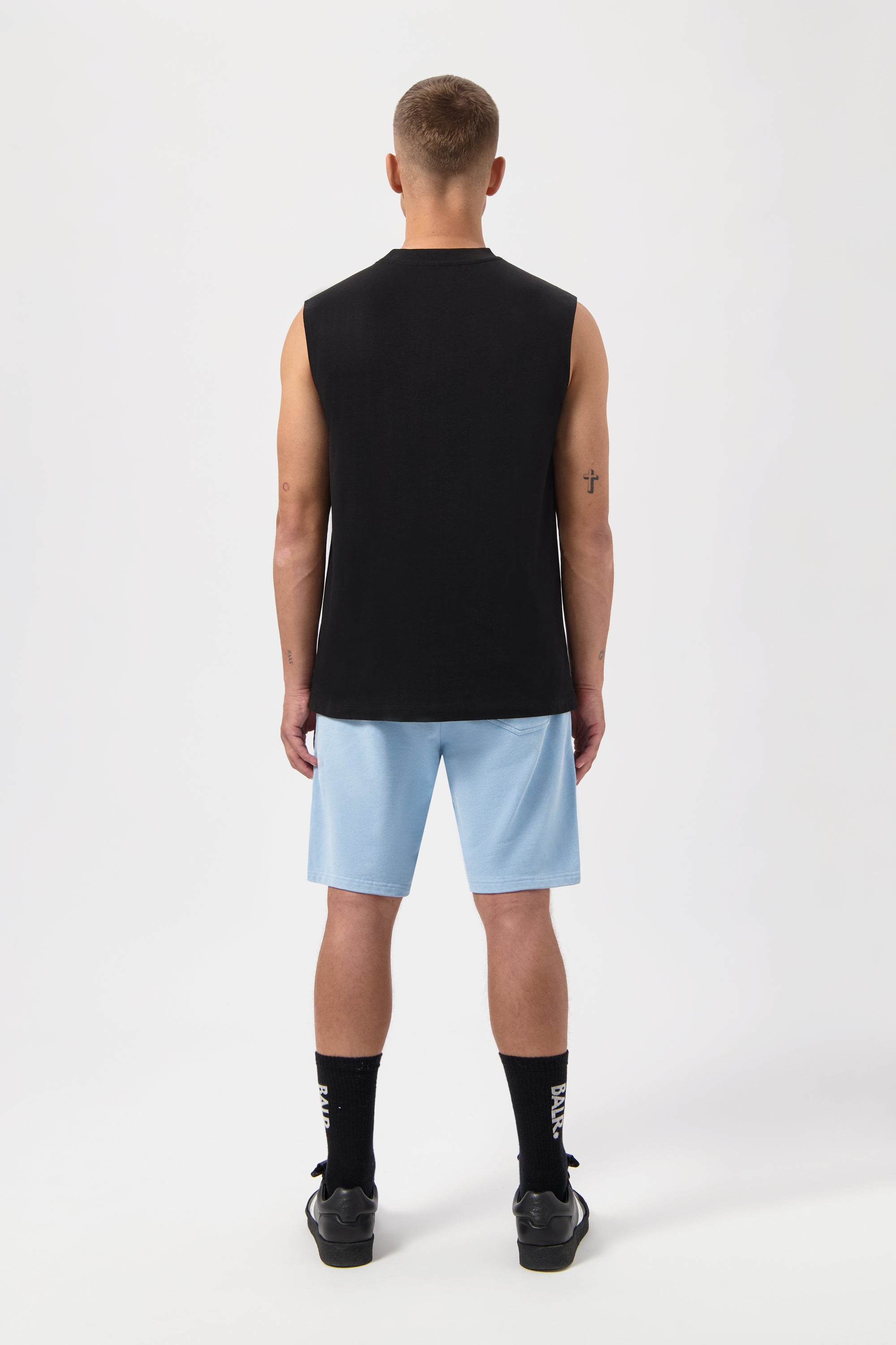 Logo Oversized Tanktop Jet Black