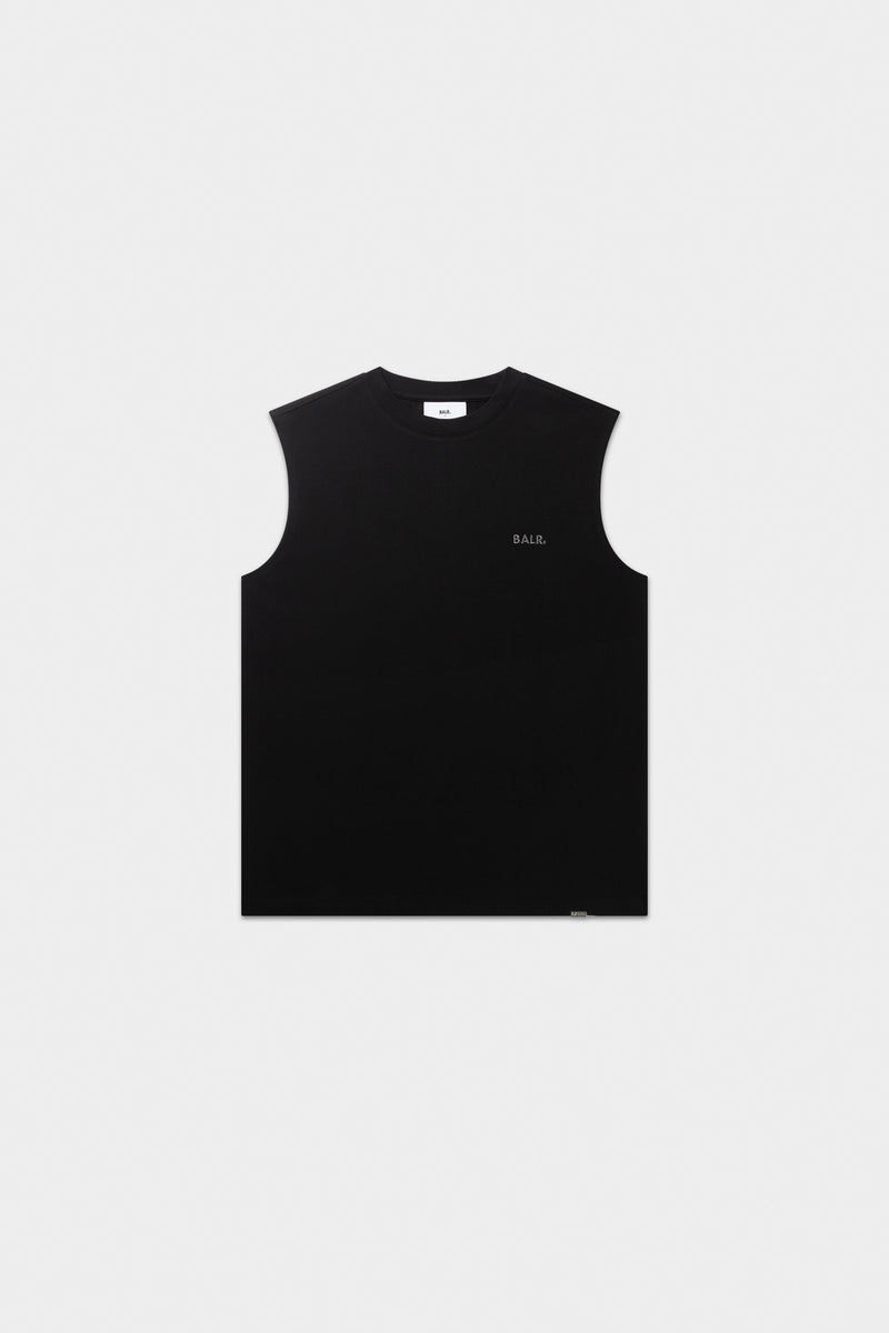 Logo Oversized Tanktop Jet Black