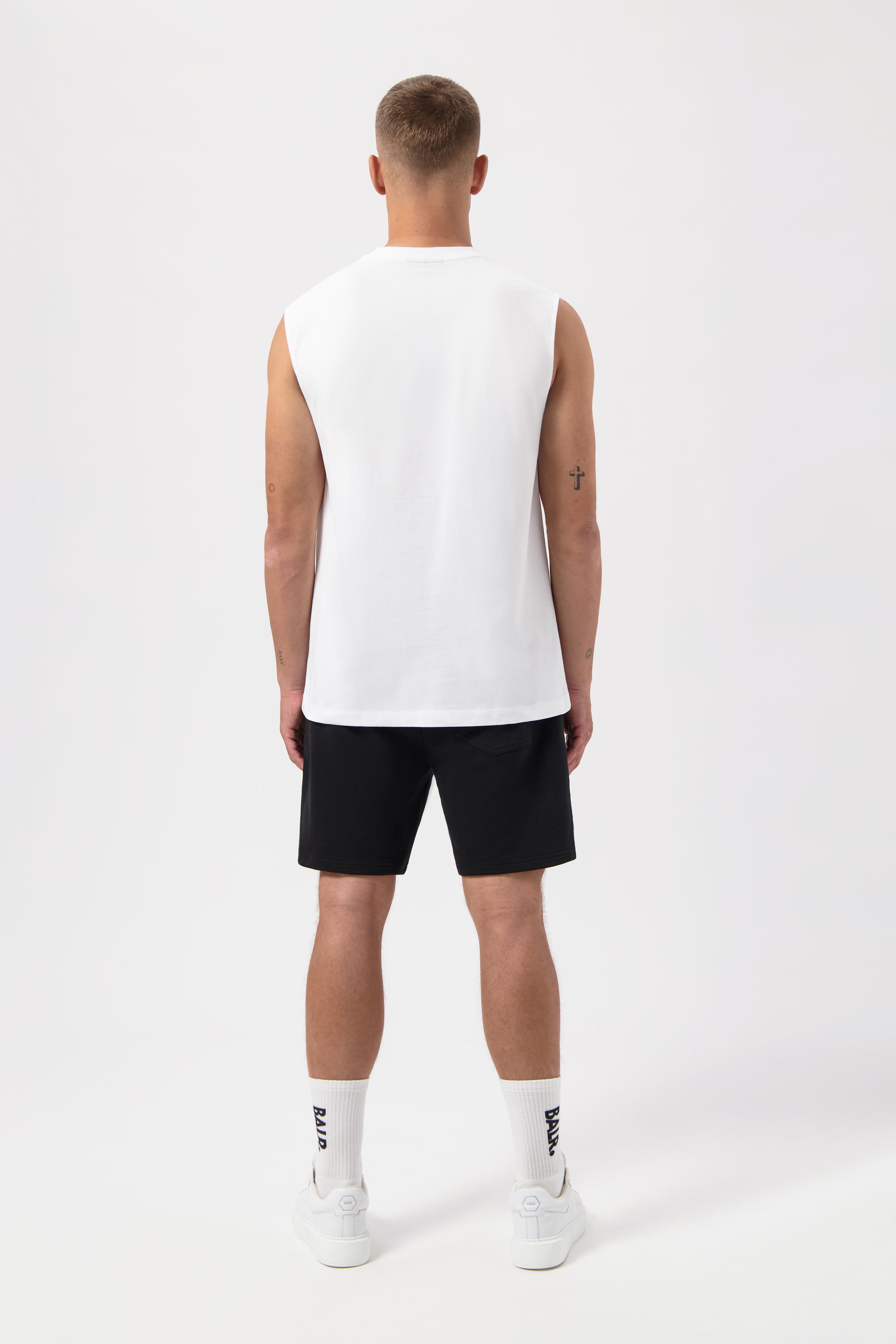 Logo Oversized Tanktop Bright White