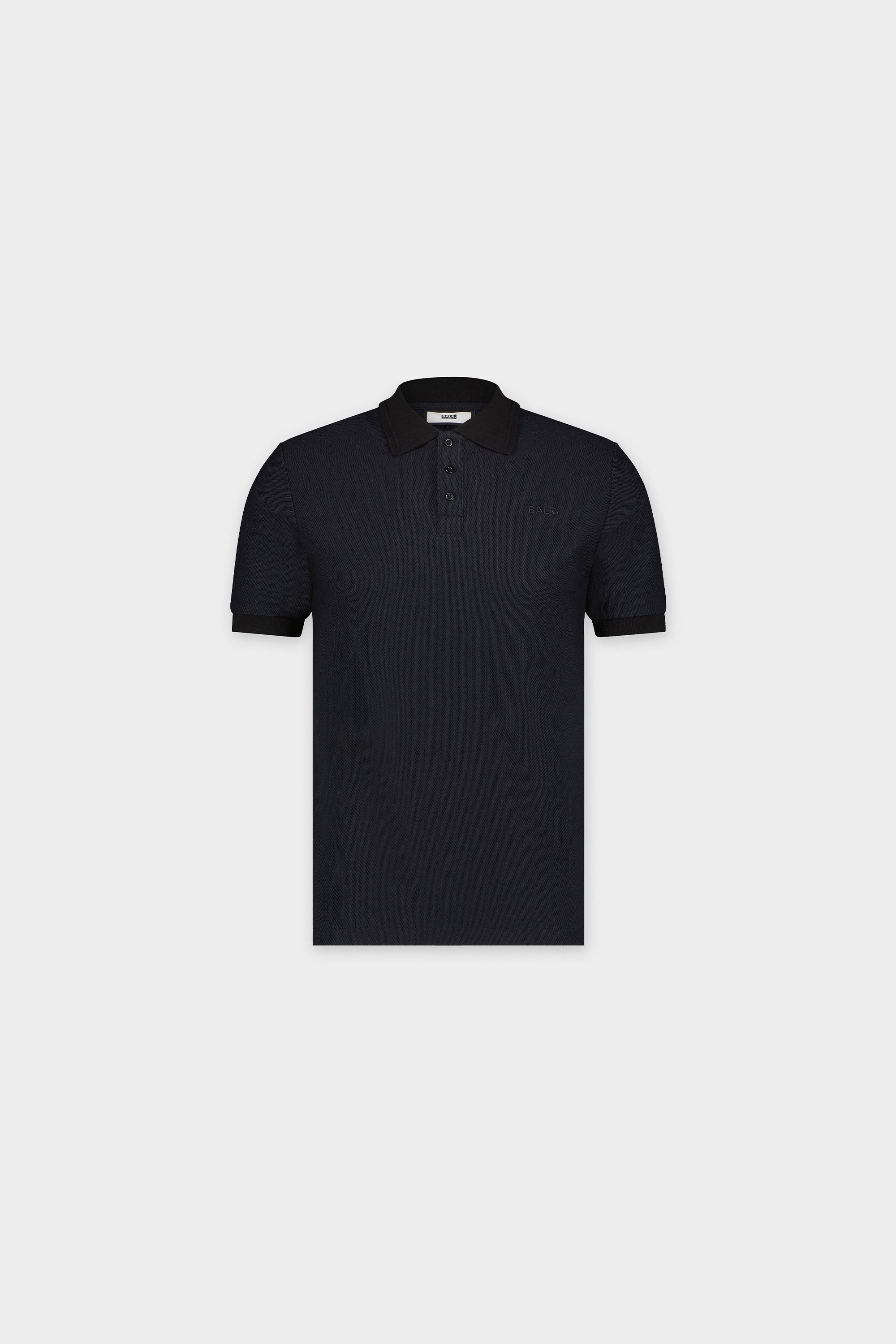 Sebastian Slim Polo Jet Black