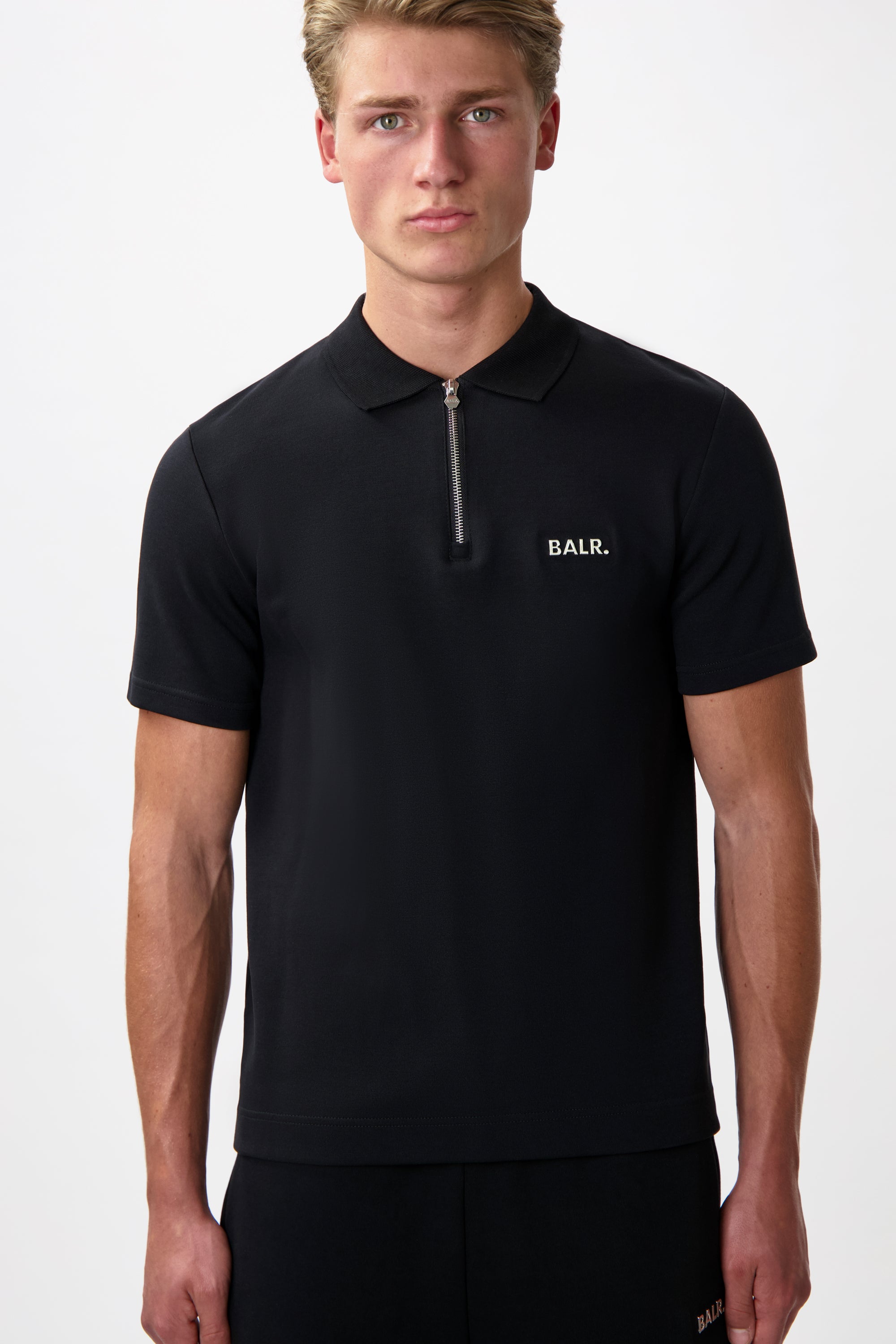 Q-Series Regular Fit Polo Shirt Jet Black