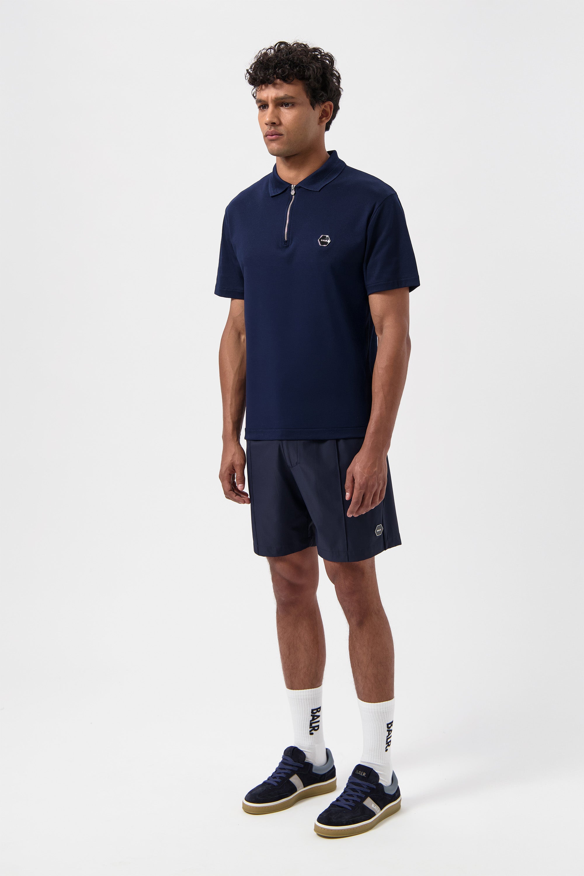 Hex-Series Polo Space Navy