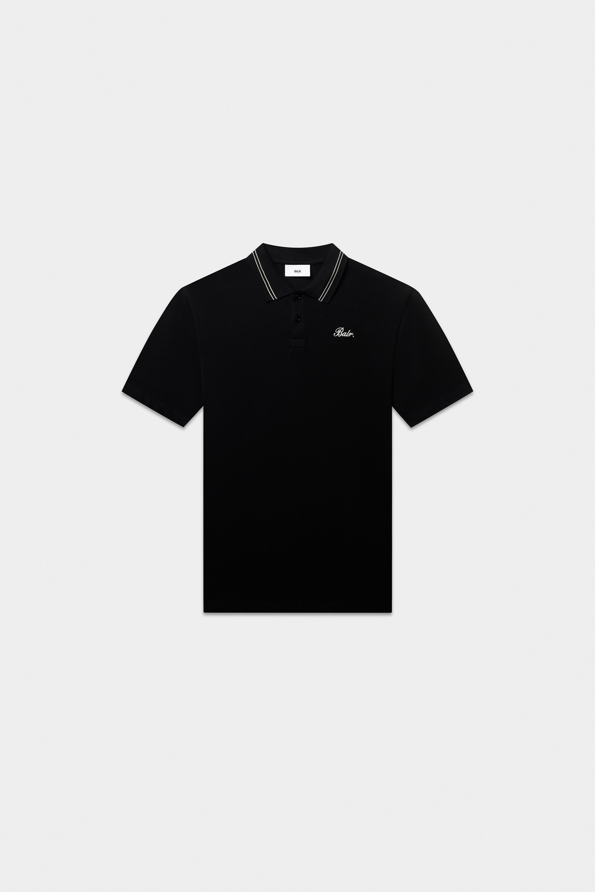 Tape Polo Jet Black