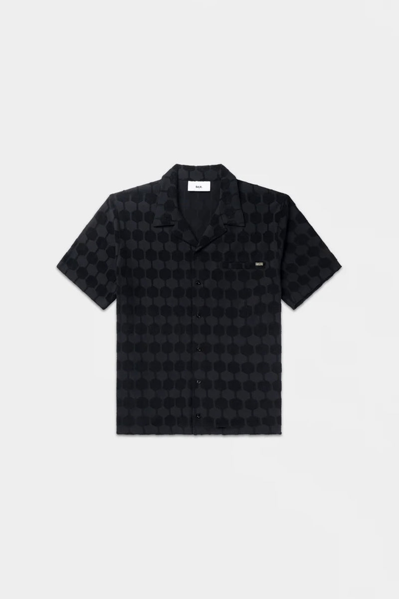 Terry Box Camisa Jet Black