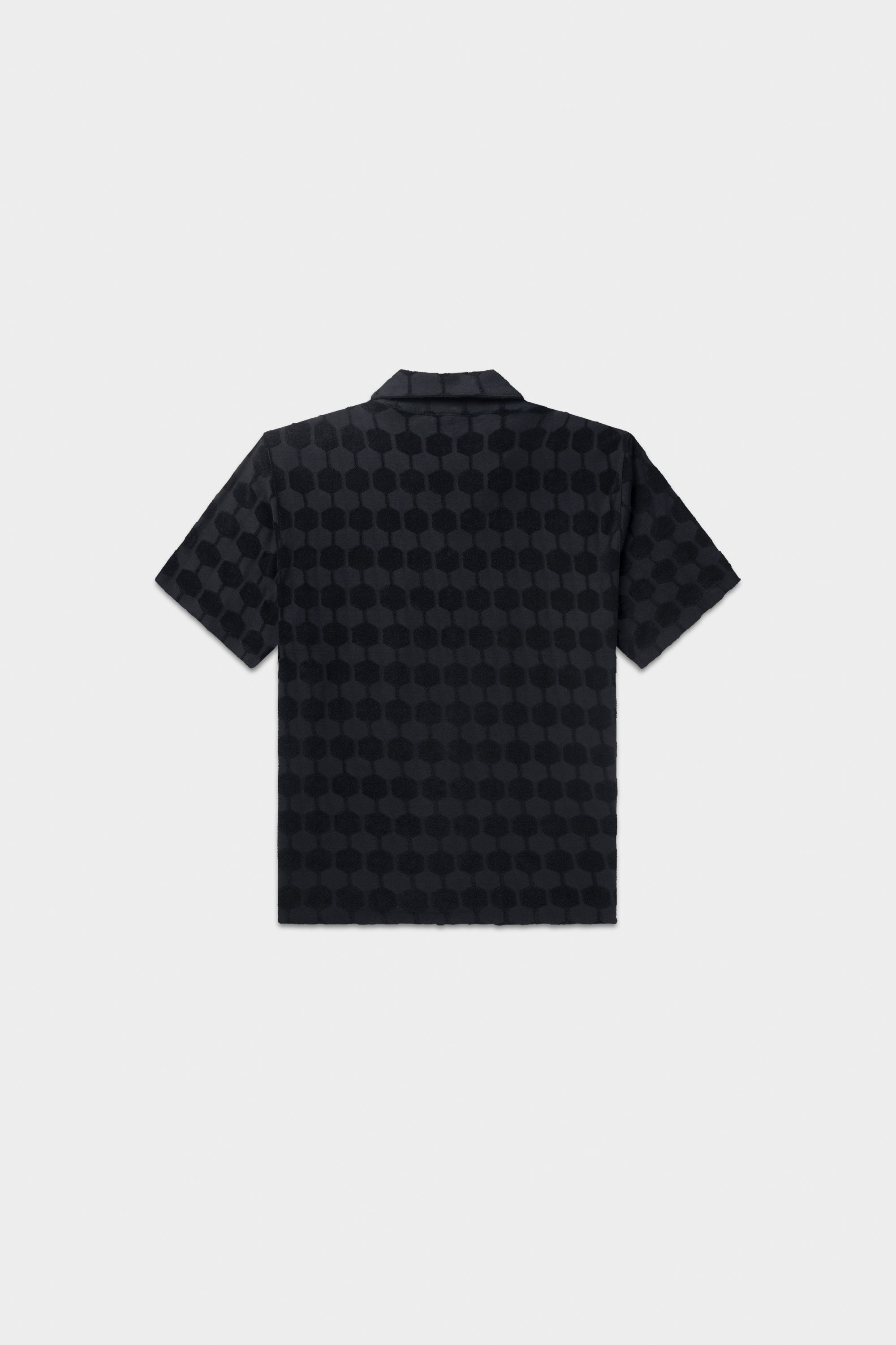 Terry Box Camisa Jet Black