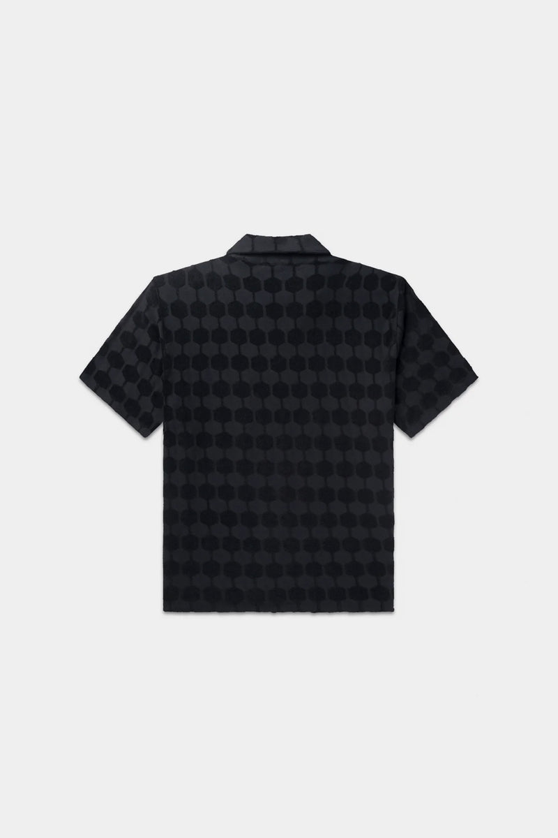 Terry Box Shirt Jet Black