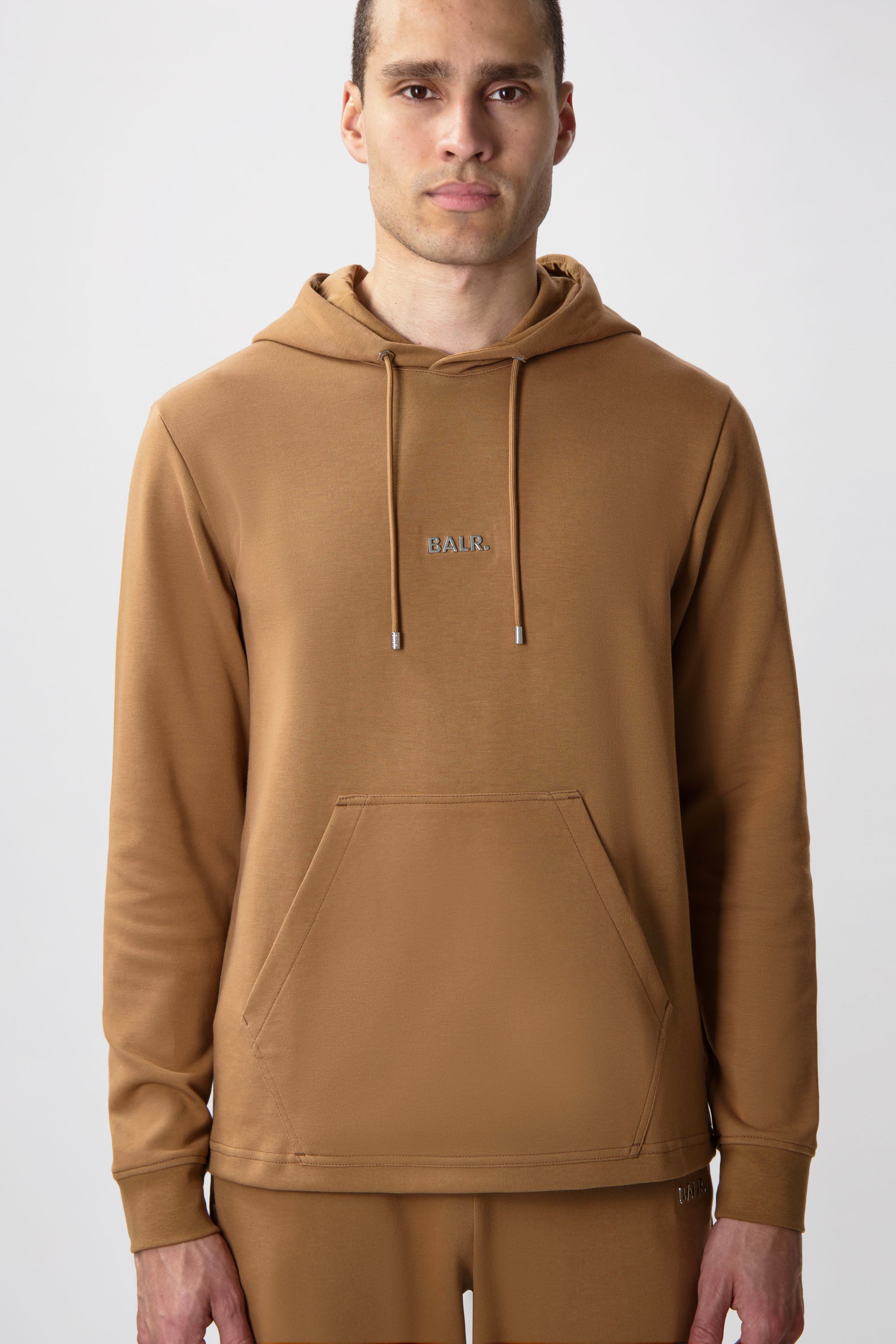 Q-Series Regular Fit Hoodie Toasted Coconut