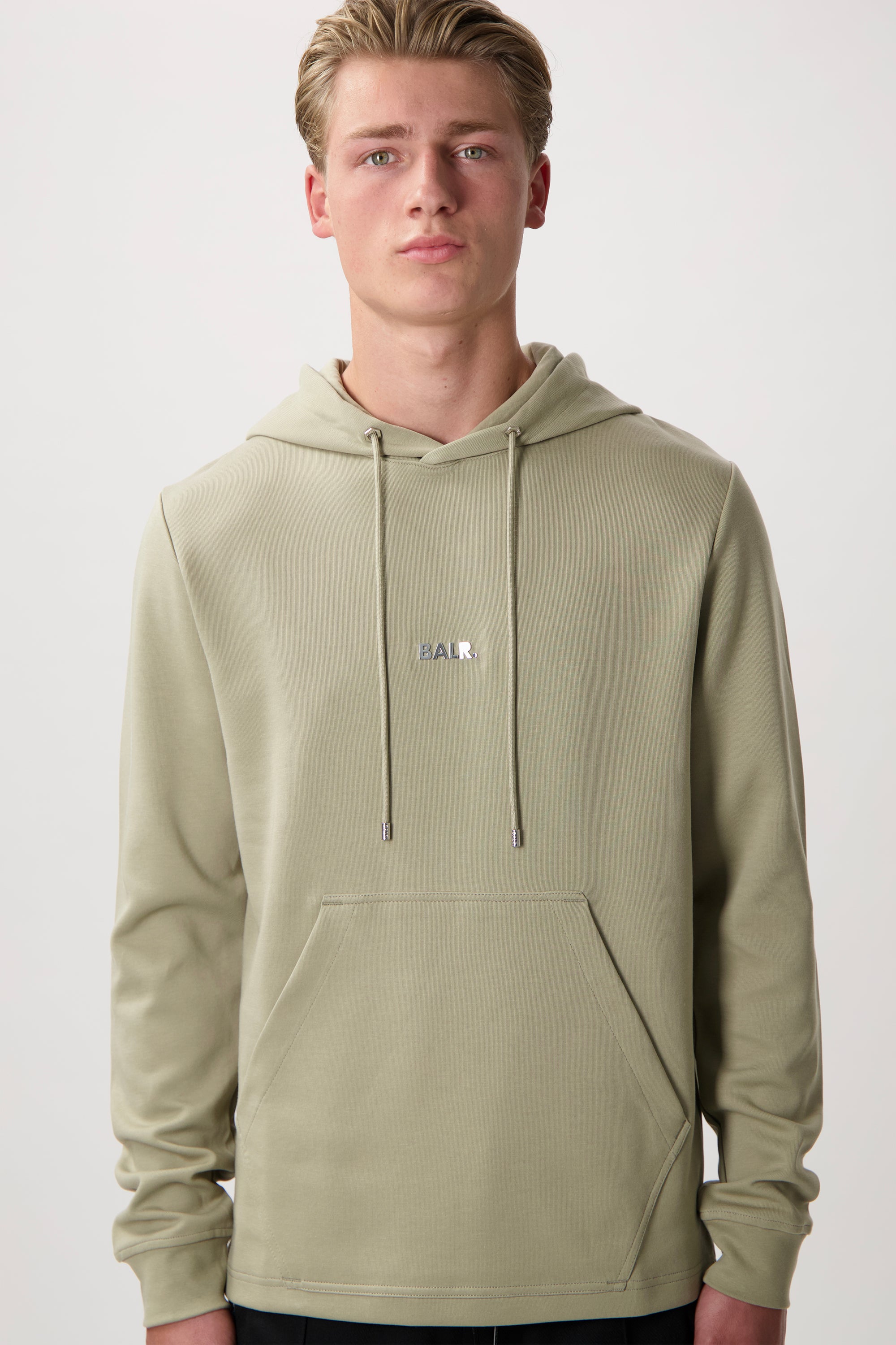 Q-Series Regular Fit Hoodie Seneca Gray