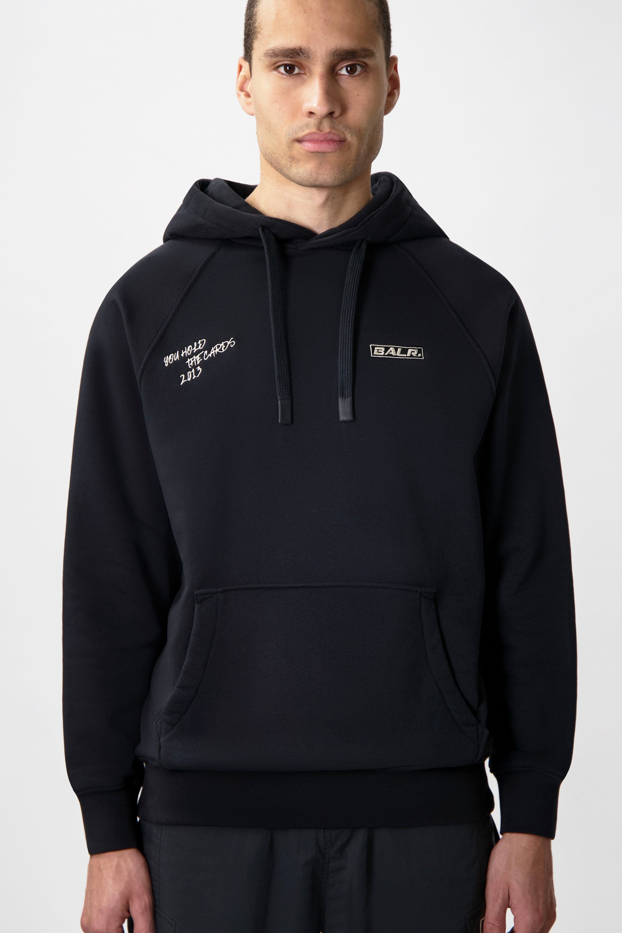 The Club Box Fit Sudadera Jet Black