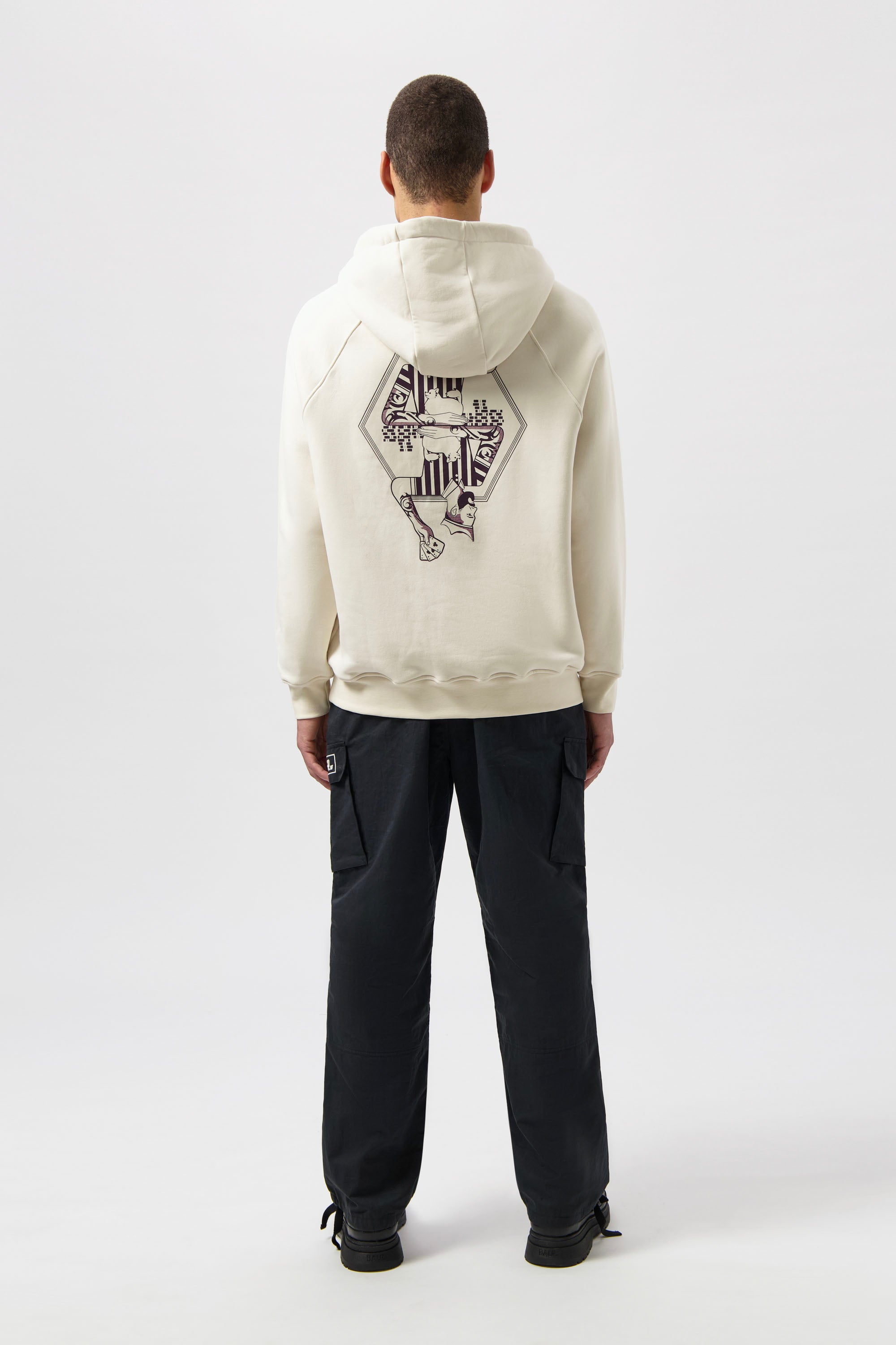 The Club Box Fit Sudadera White Swan