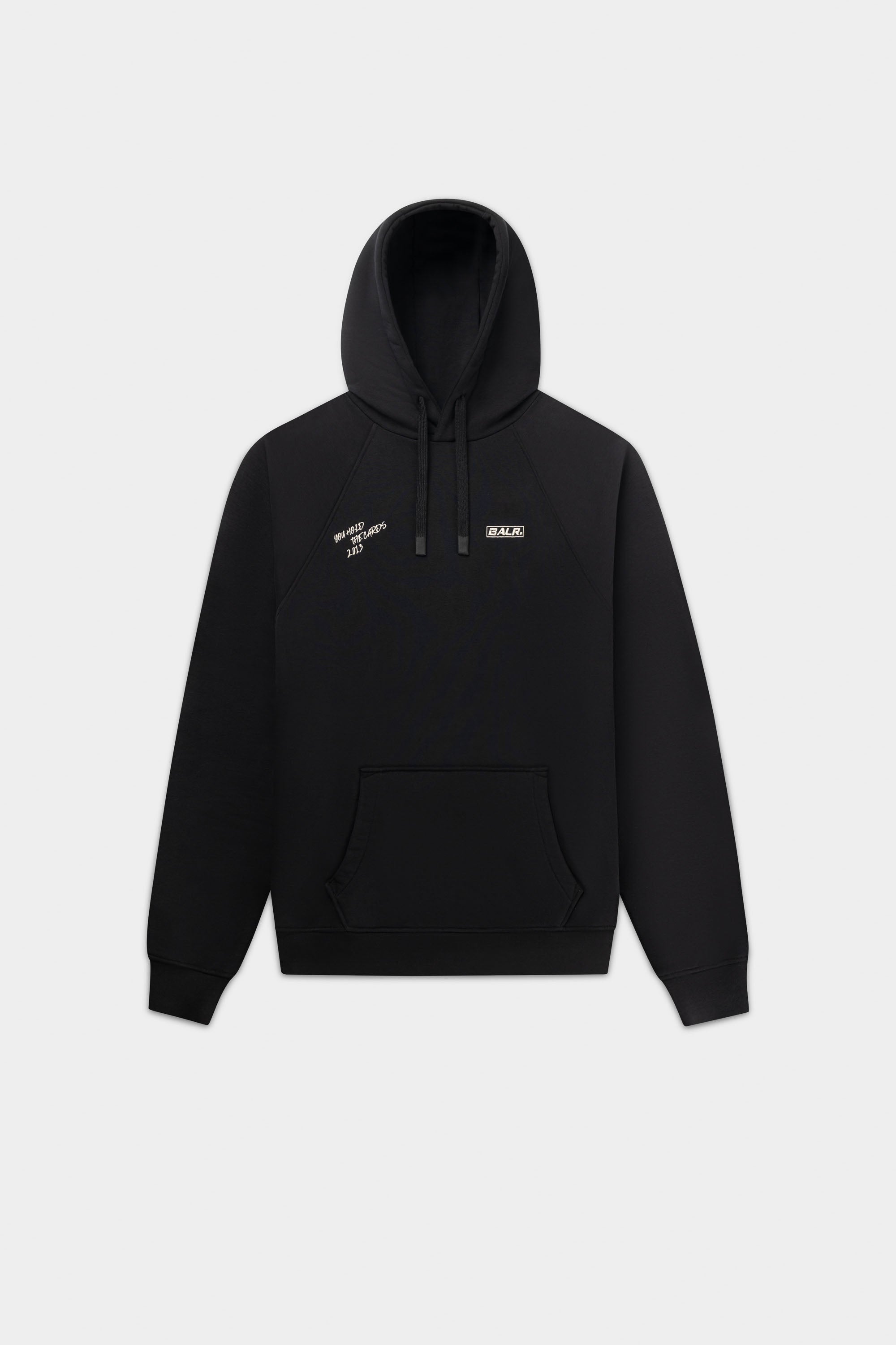 The Club Box Fit Hoodie Jet Black