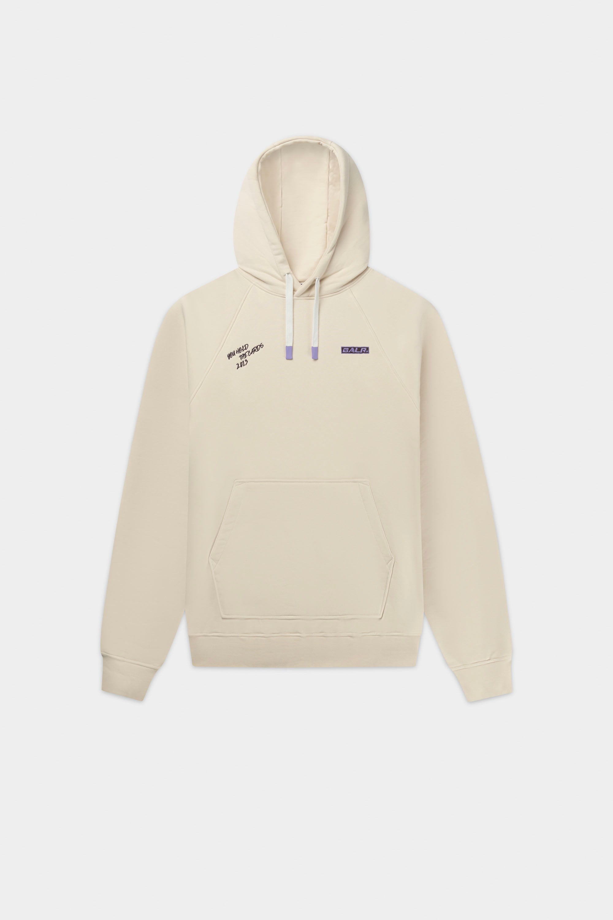 The Club Box Fit Hood White Swan