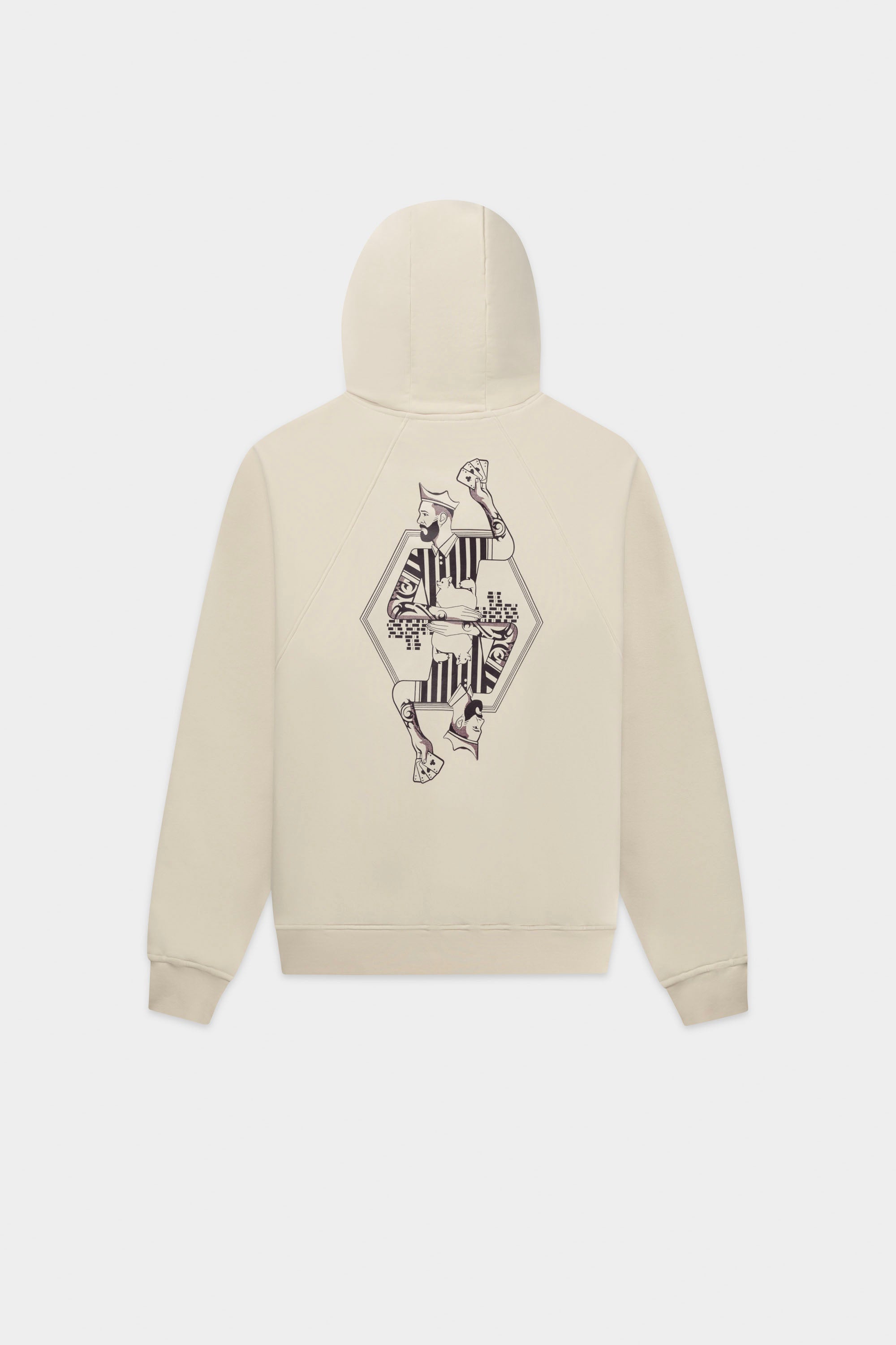 The Club Box Fit Hood White Swan