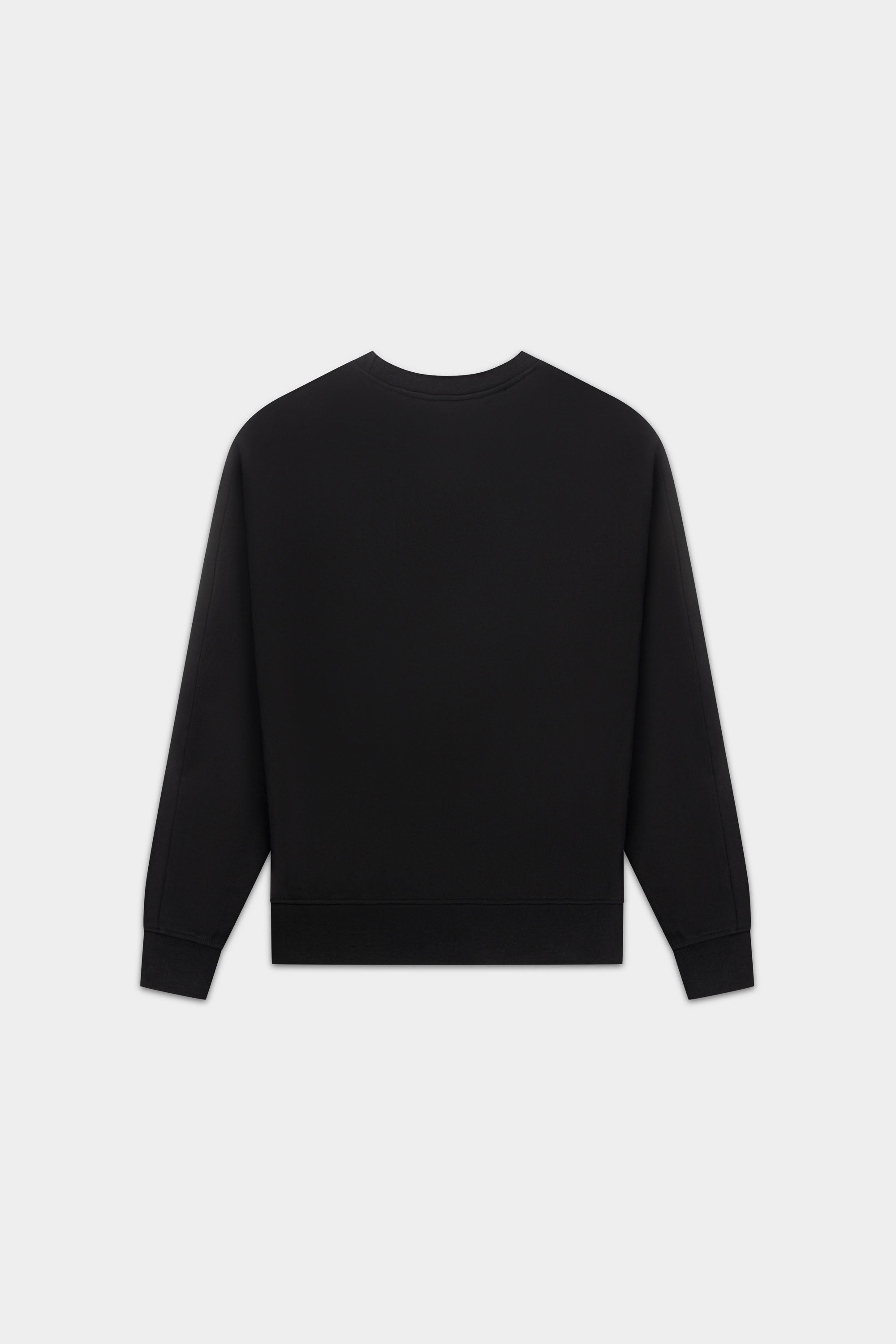 Marca Box Fit Crewneck Jet Black