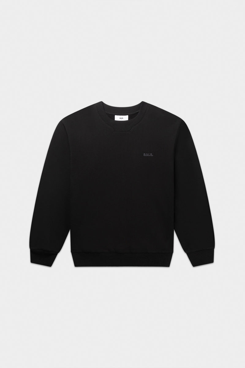 Logo Crewneck Jet Black