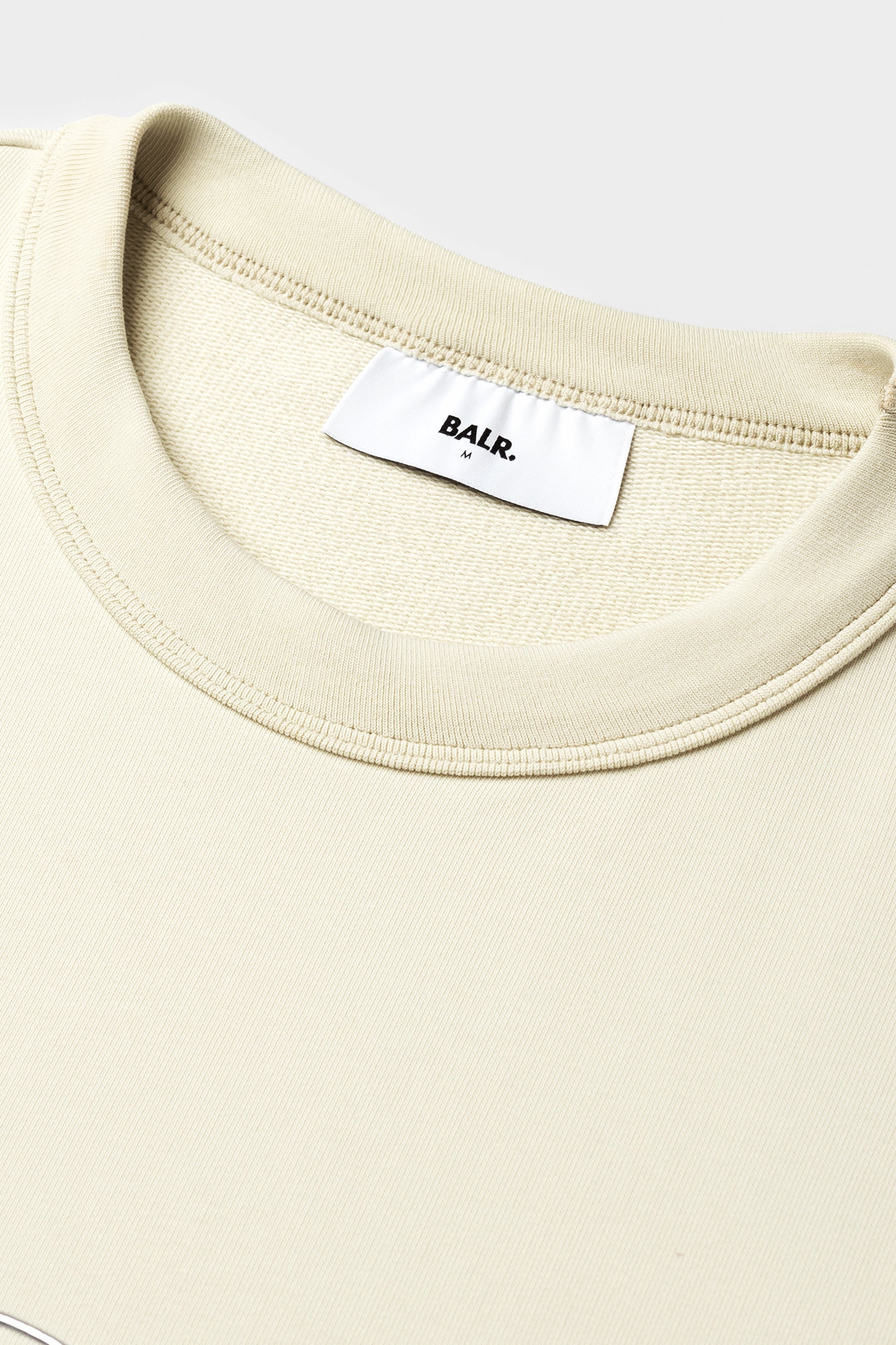 Metallic Crewneck Light Beige