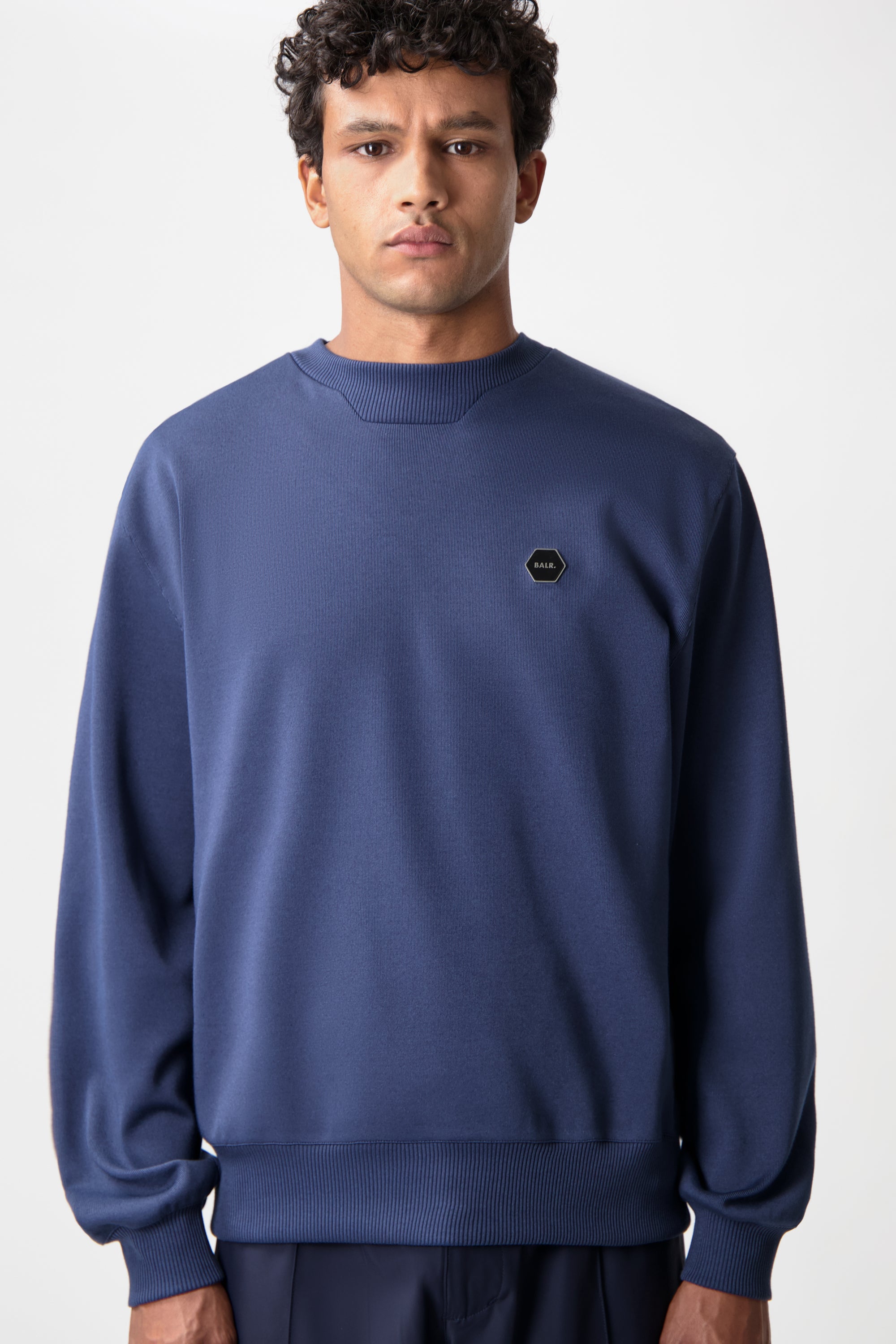 Hex-Serie Crewneck Marina espacial