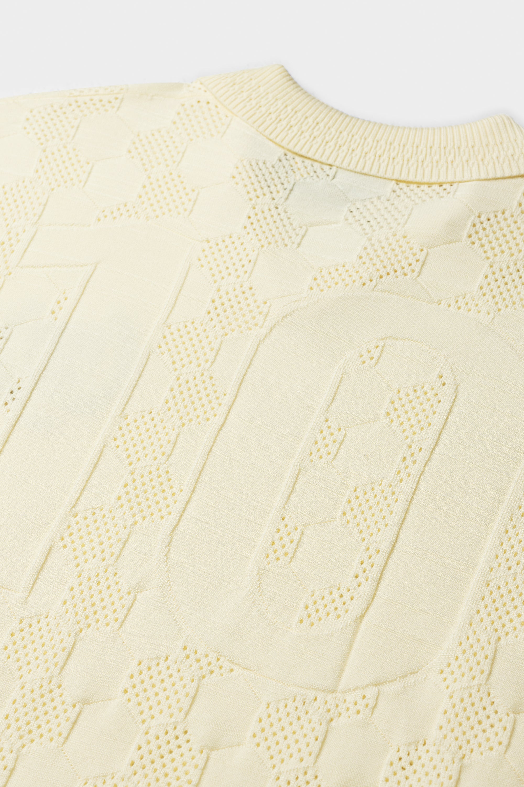 GOTL Knit Football Jersey Light Beige