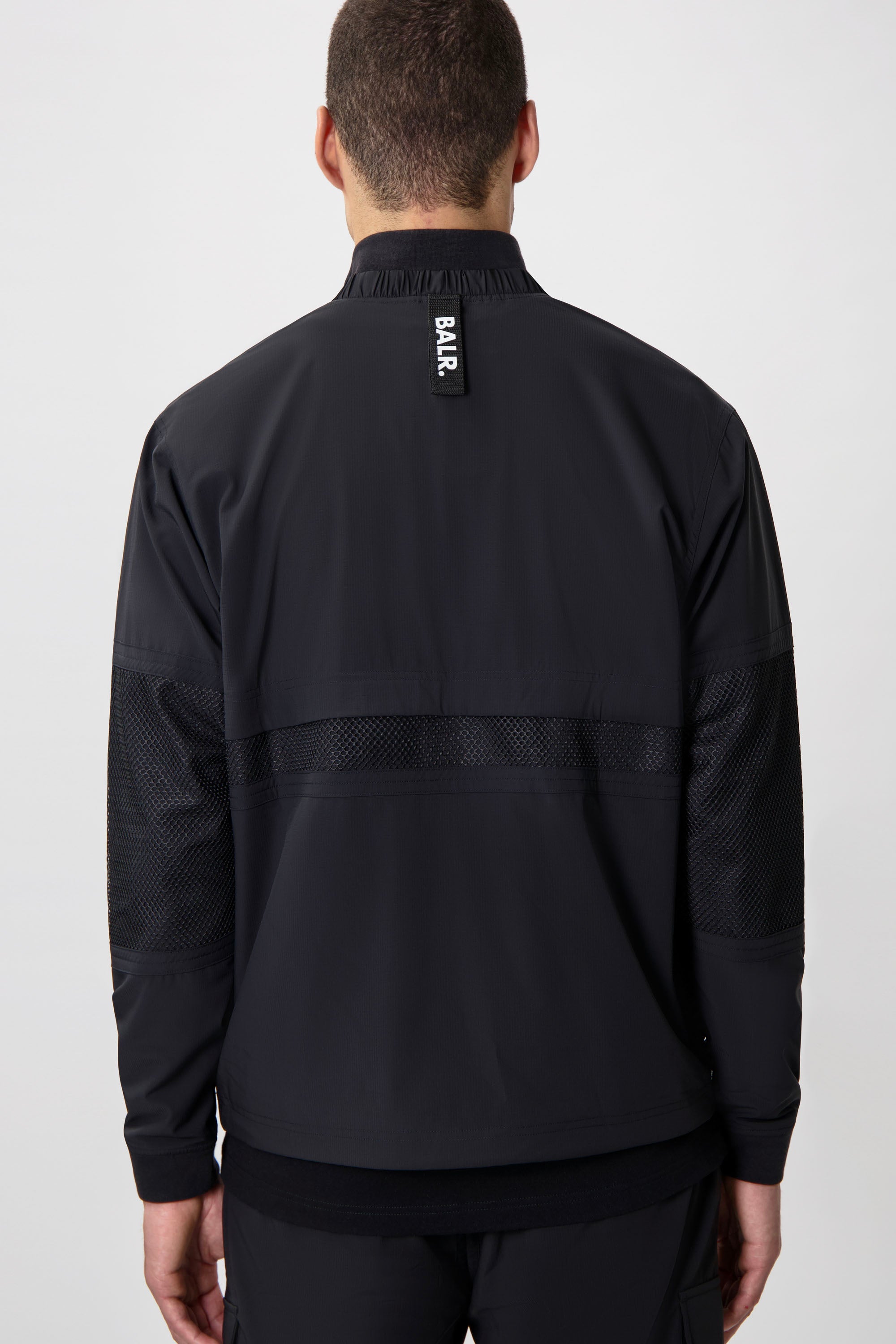 Hexline Regular Fit Track Jacket Jet Black