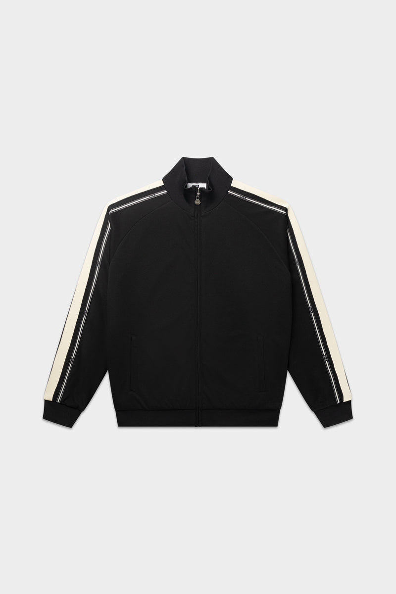 Tape Track Jacket Jet Black