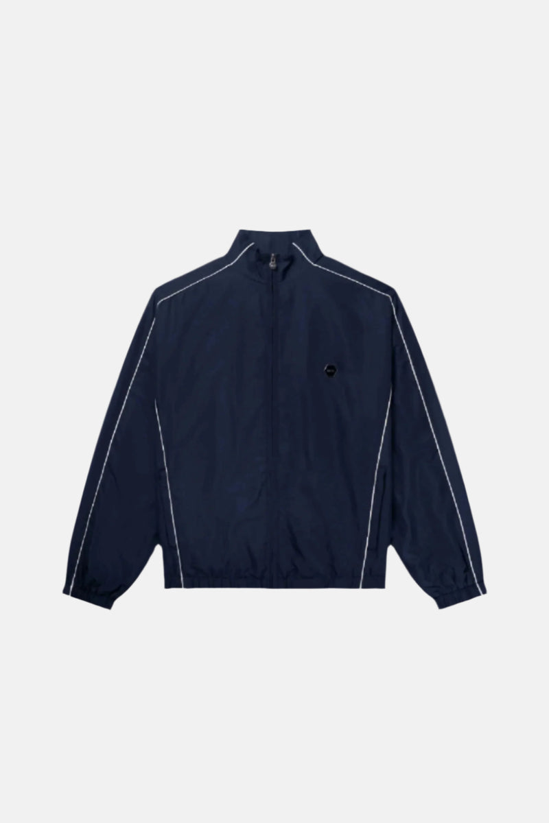 Jacquard Relaxed Track Jacke Space Navy