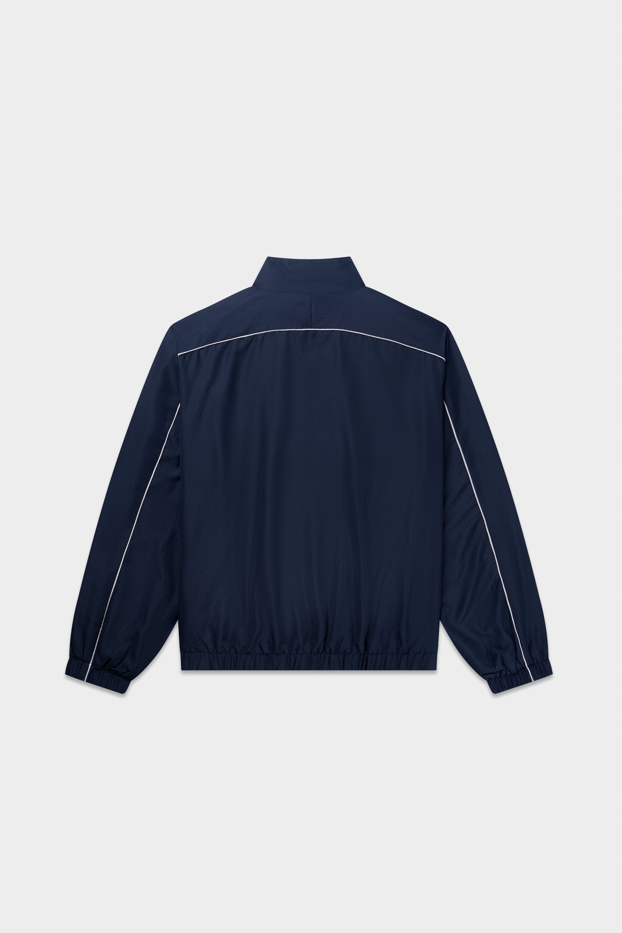 Jacquard Relaxed Track Jacket Space Navy