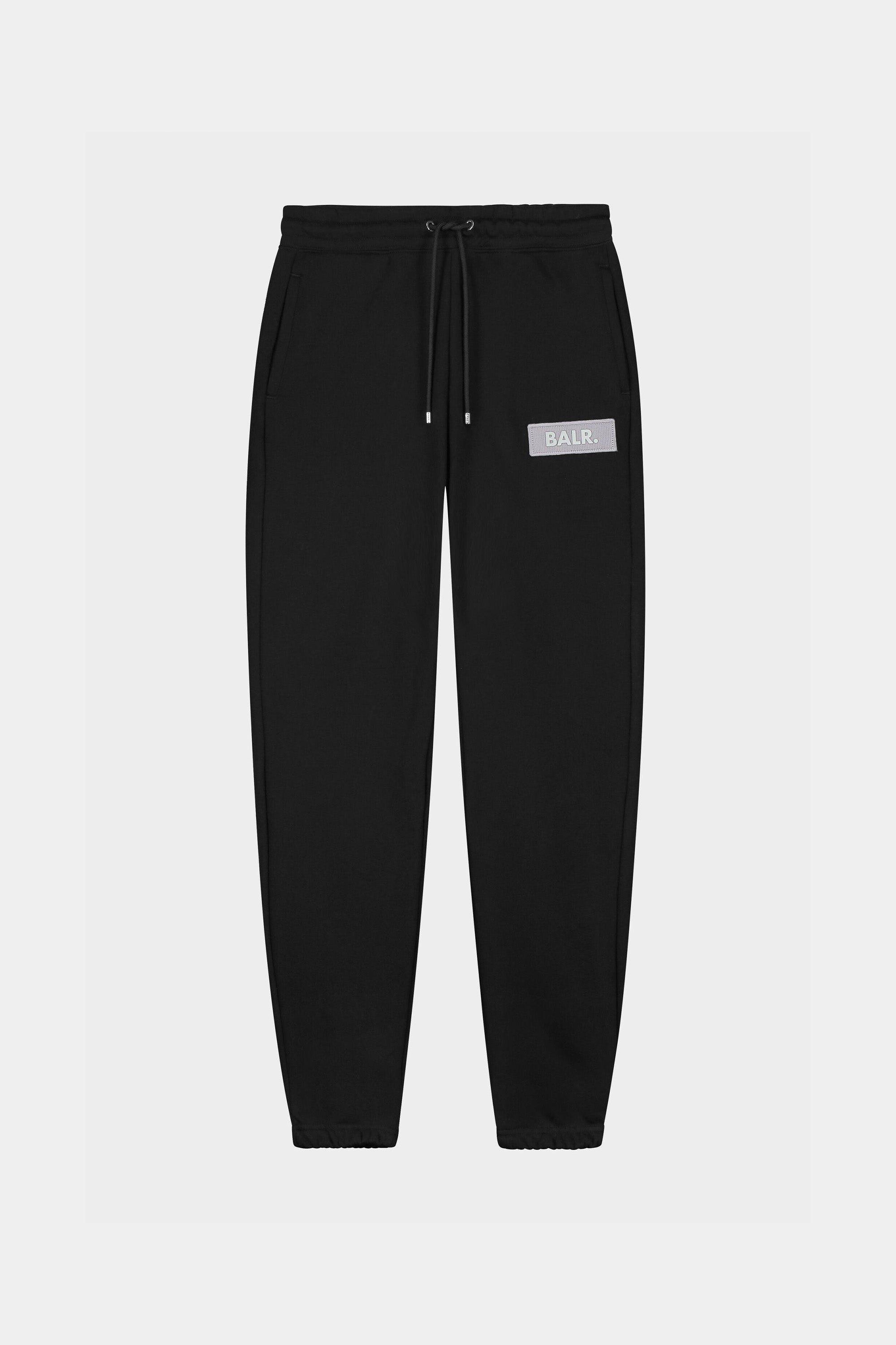 Regular Embro Badge Jogger Jet Black