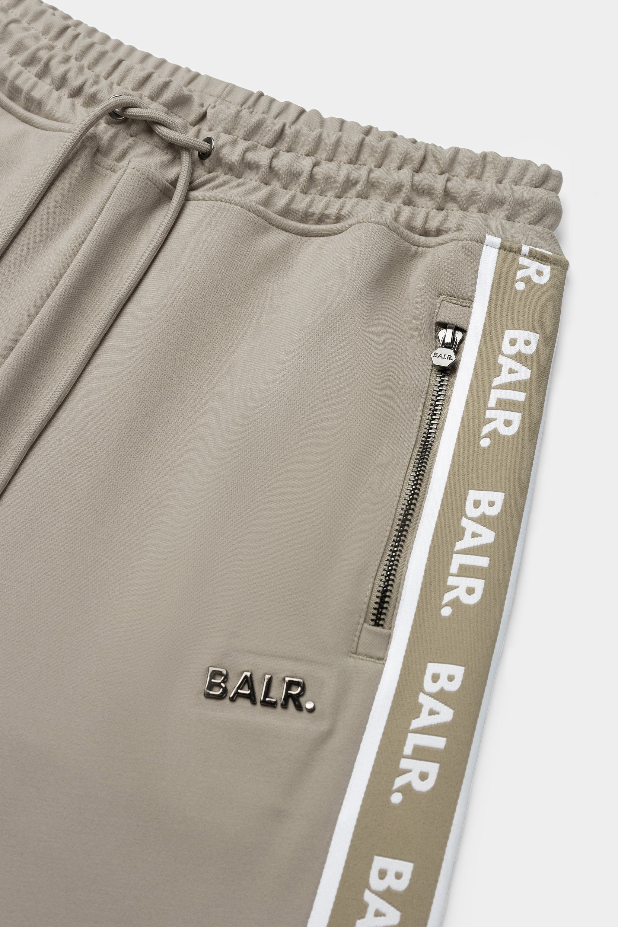 Q-Tape Slim Classic Sweatpants Silver Lining