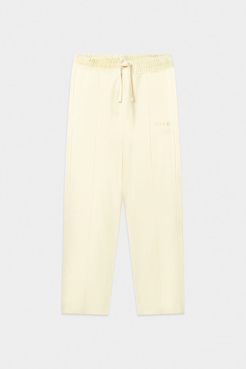 Brand Luxe Regular Straight Fit Pantalones White Swan