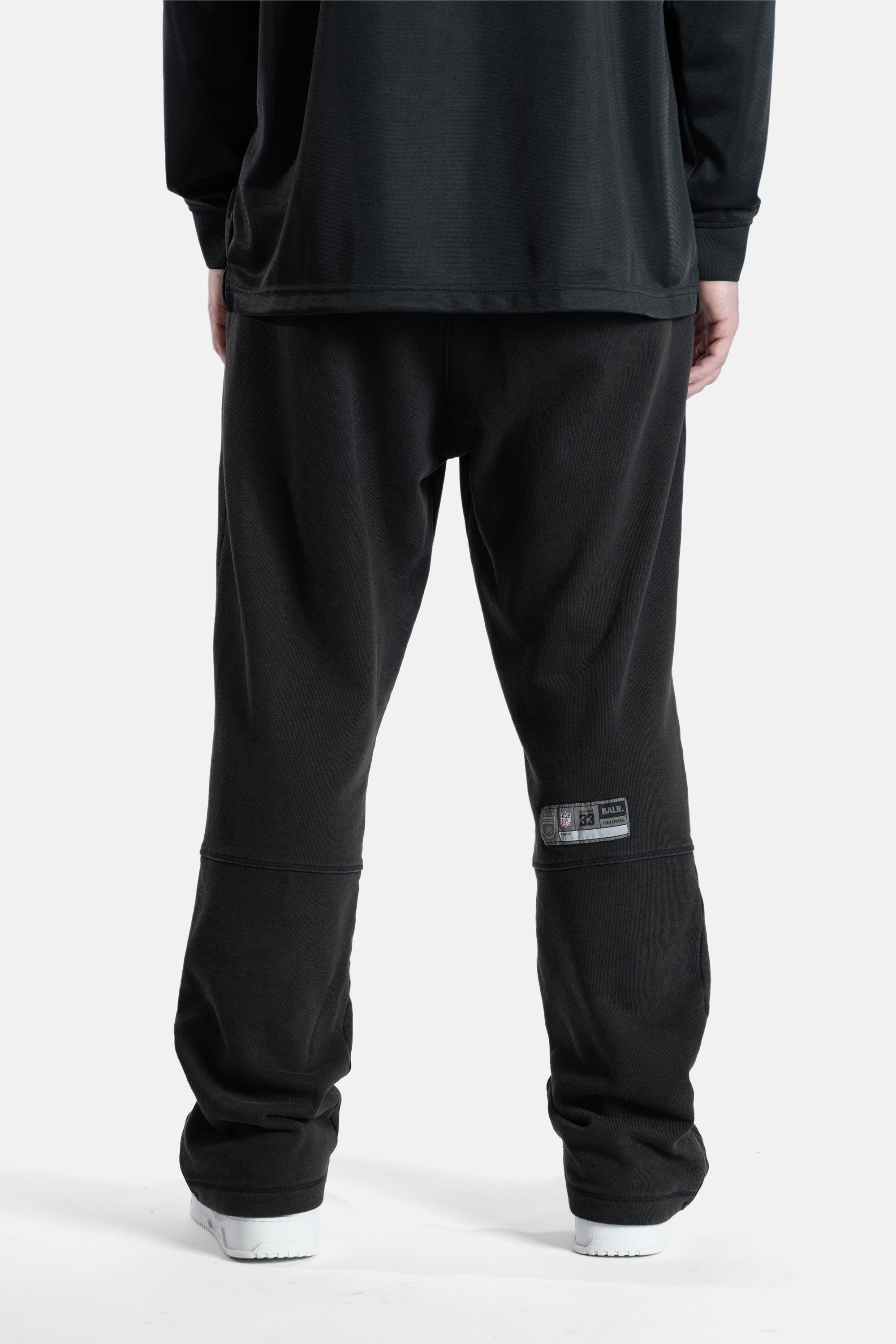 NFL x BALR. Washed Pants Jet Black