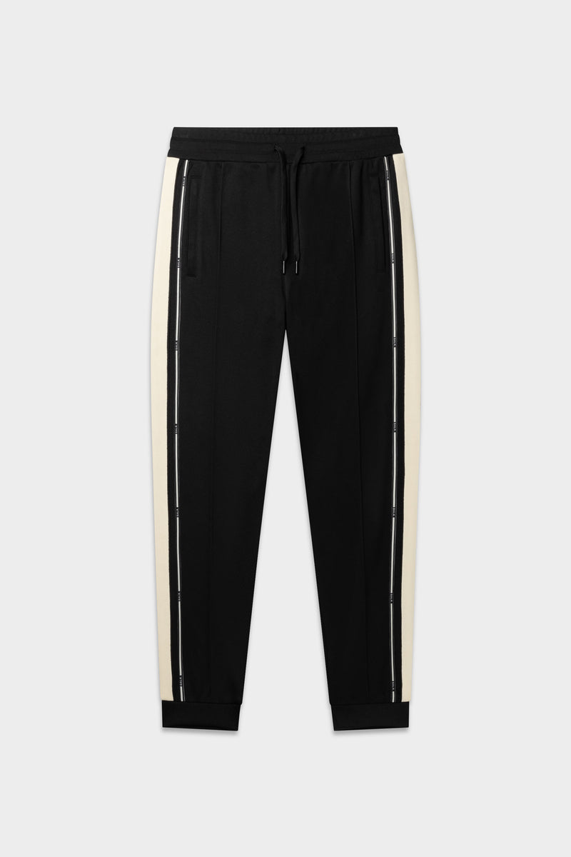 Tape Track Sweatpants Jet Black