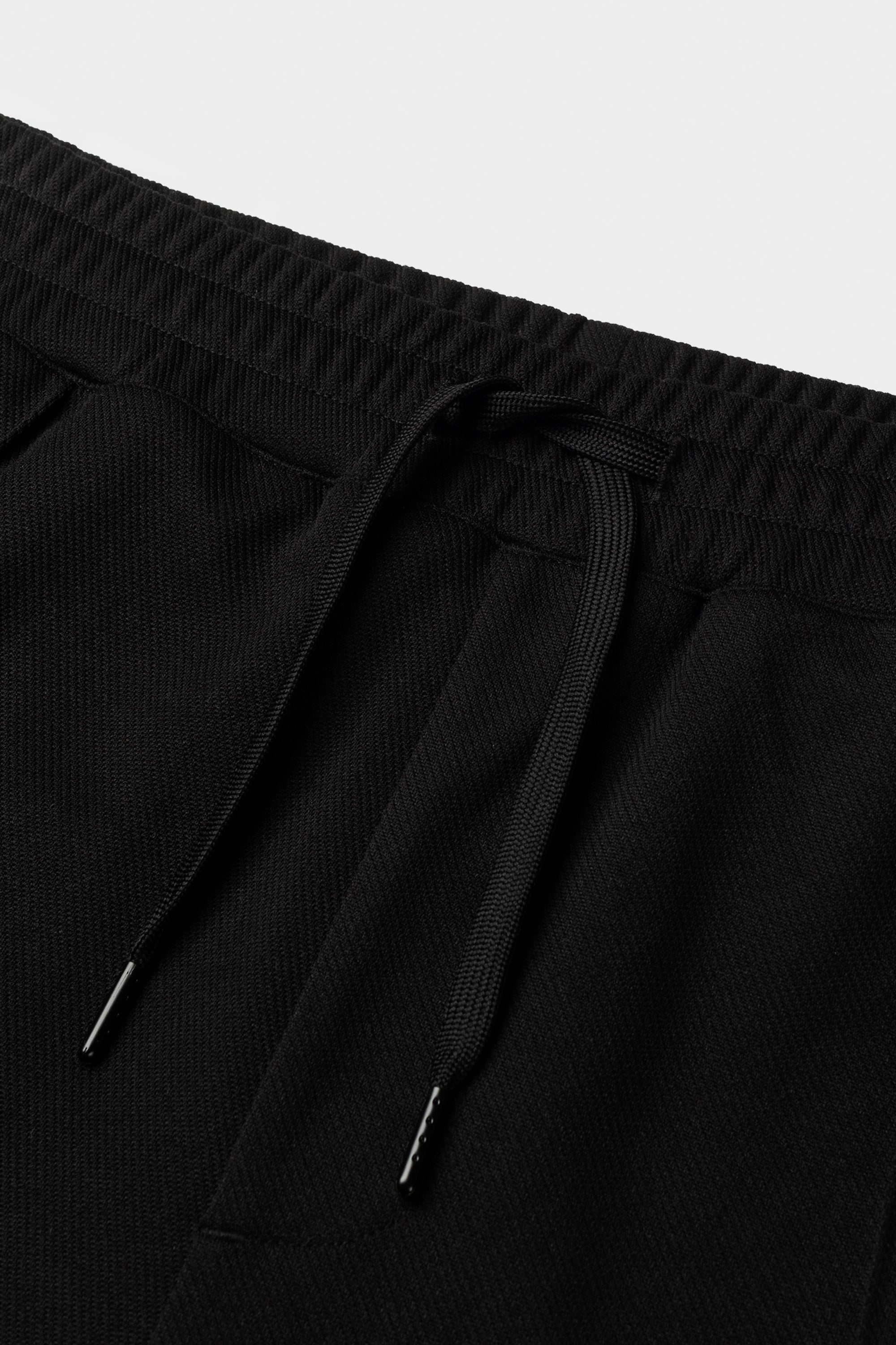 Cinta Straight Track Pantalones Jet Black