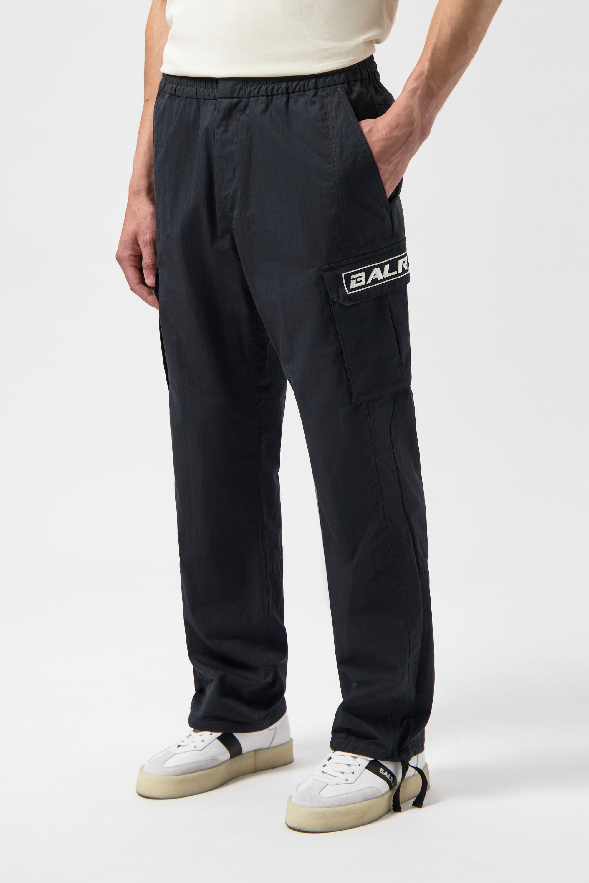 The Club Regular Straight Fit Cargo Pantalones Jet Black