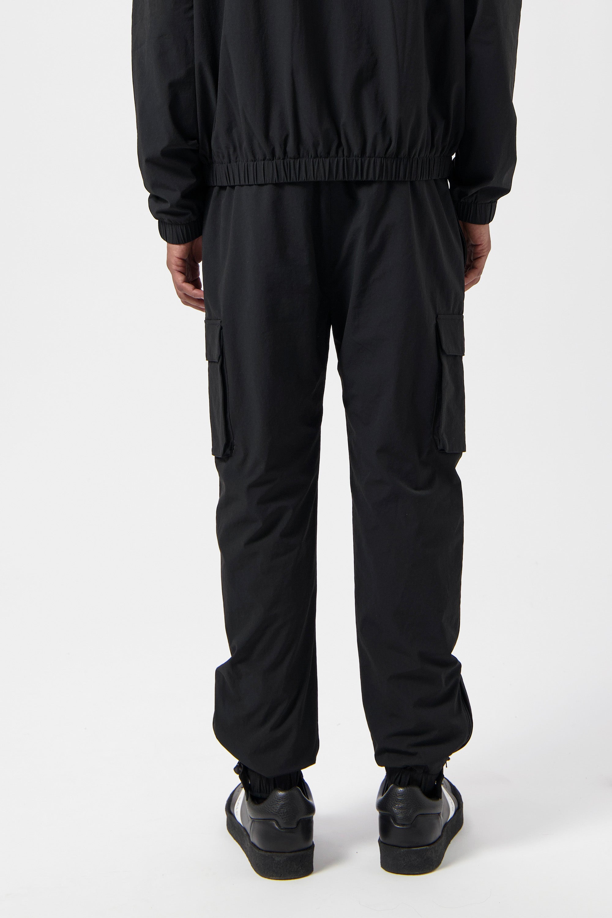 Tech Cuffed Cargo Broek Jet Black