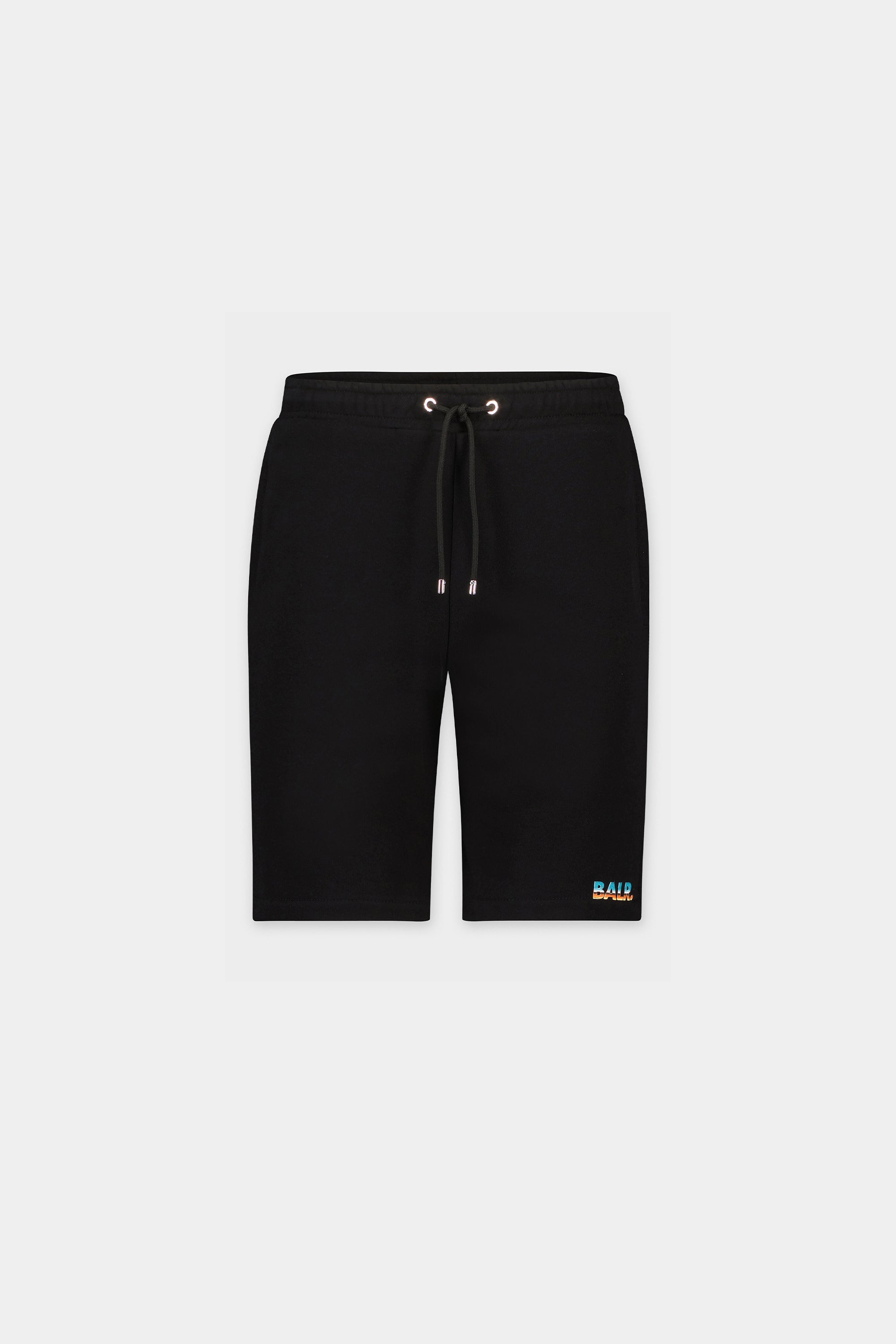 Tony Regular Chrome Sweat Shorts Jet Black