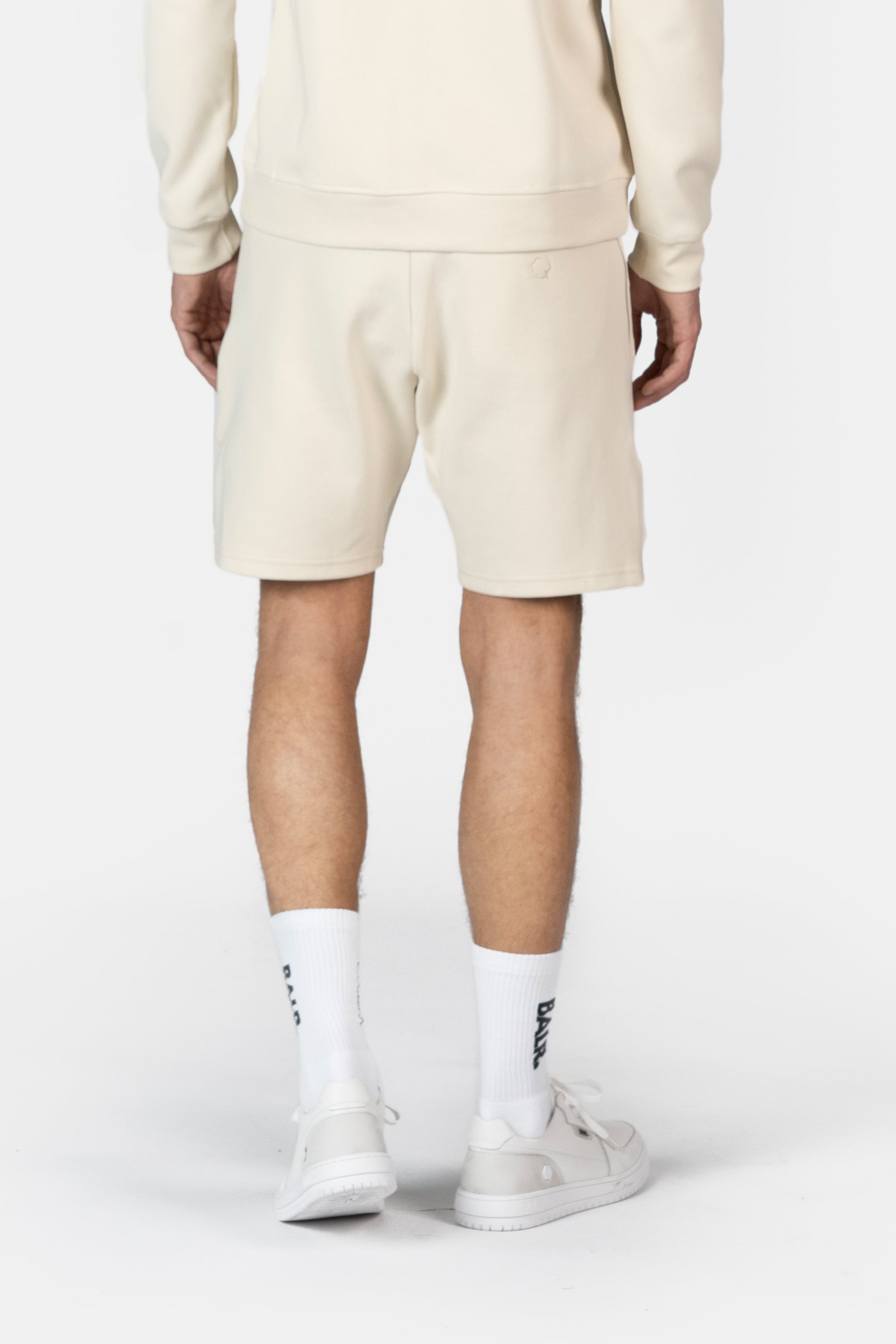 Regular de la serie Q Fit Bermudas White Swan