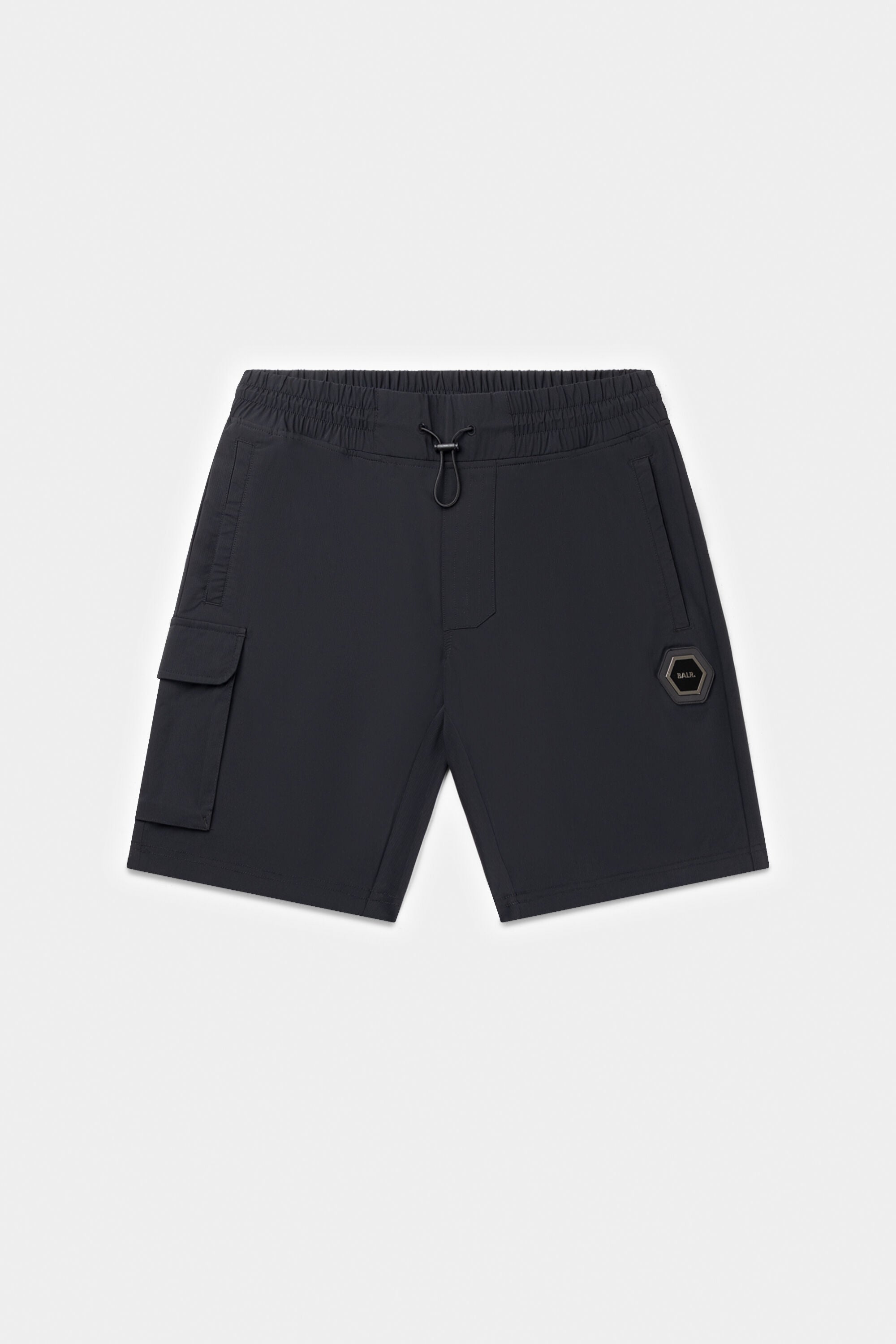 Hexline Regular Fit Cargo Shorts Jet Black