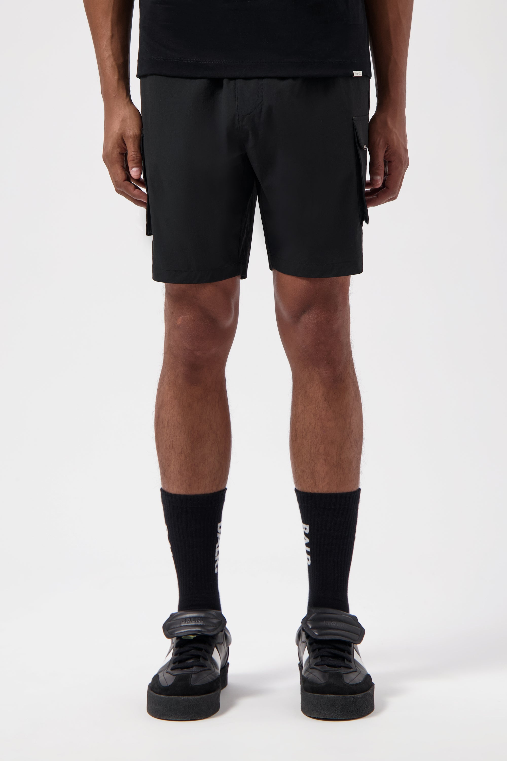 Tech Cargo Shorts Jet Black