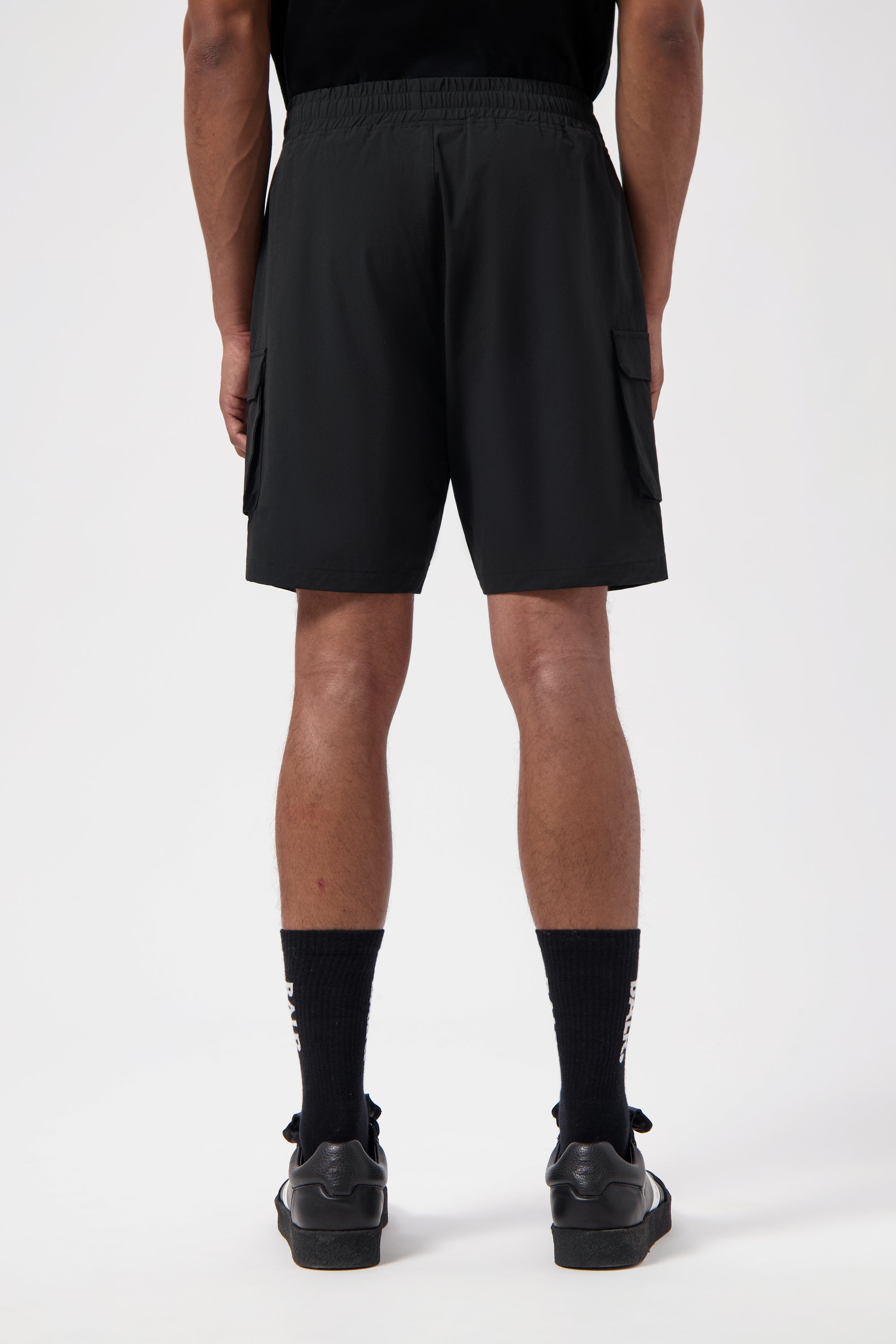 Technik Cargo Shorts Jet Black