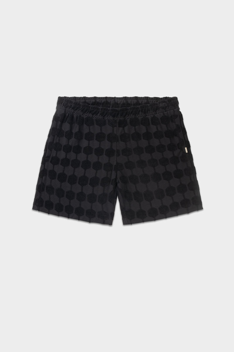 Terry Shorts Jet Black