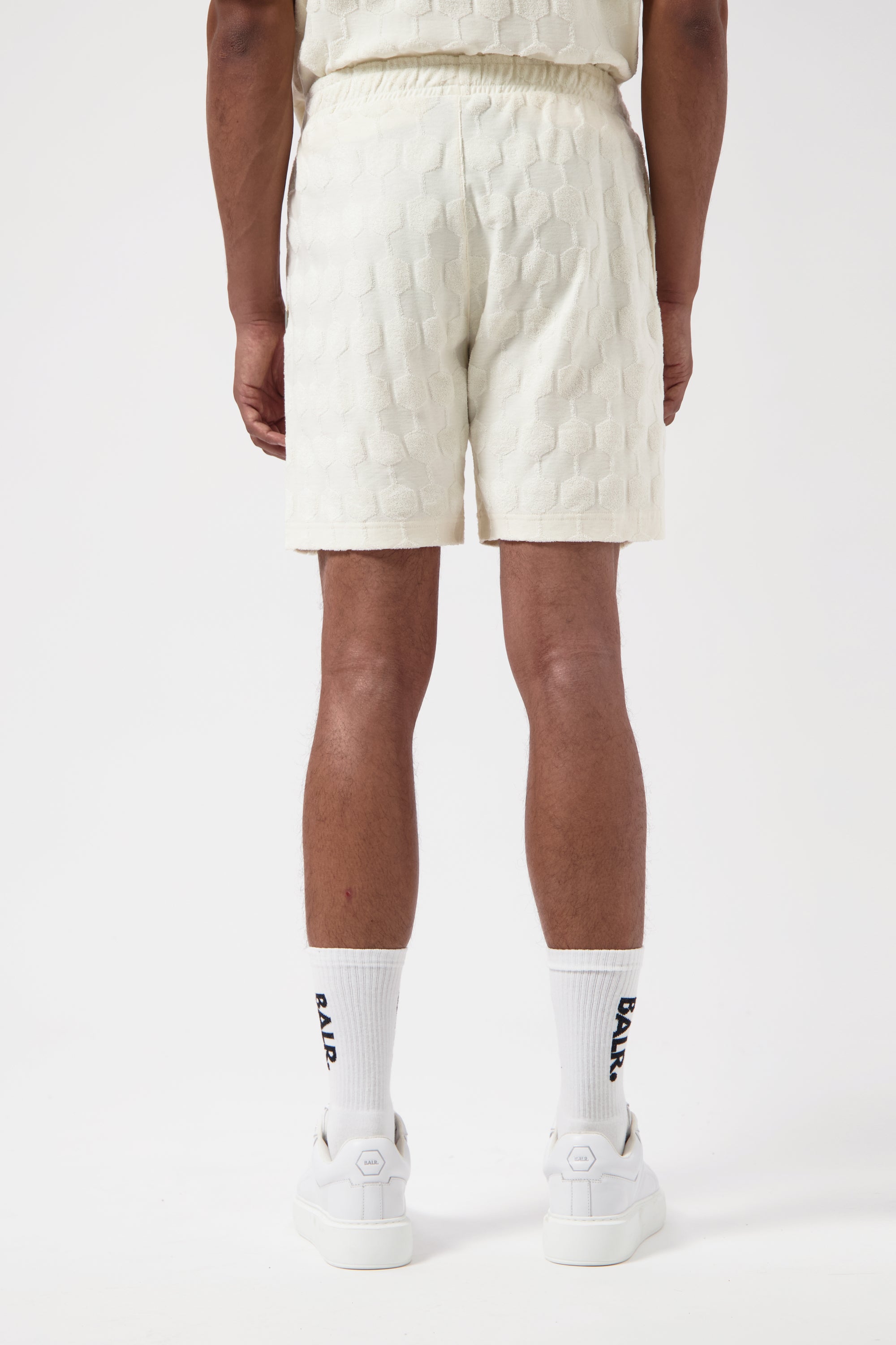 Terry shorts beige ligero