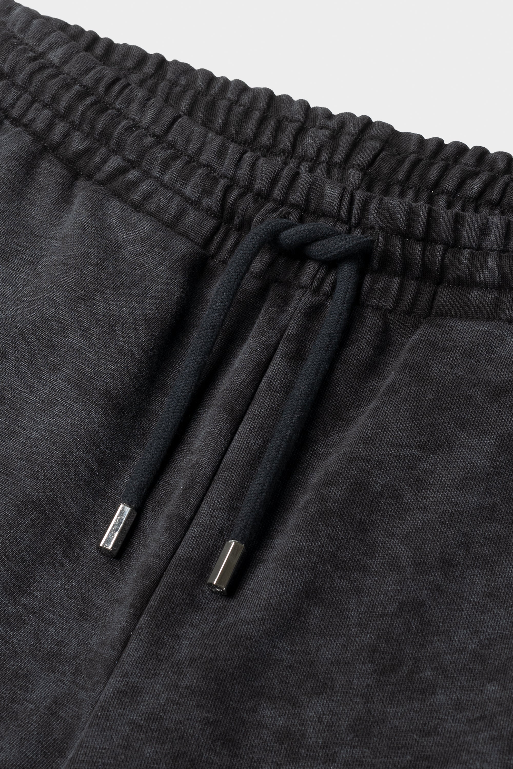 Urban Washed Sweat Shorts Jet Black