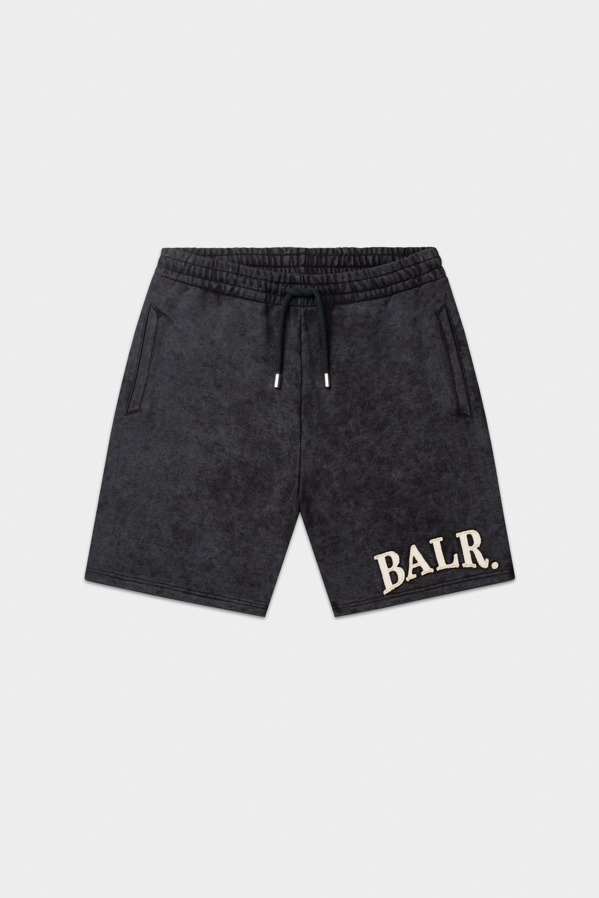 Urban gewaschene Schweißshorts Jet Black