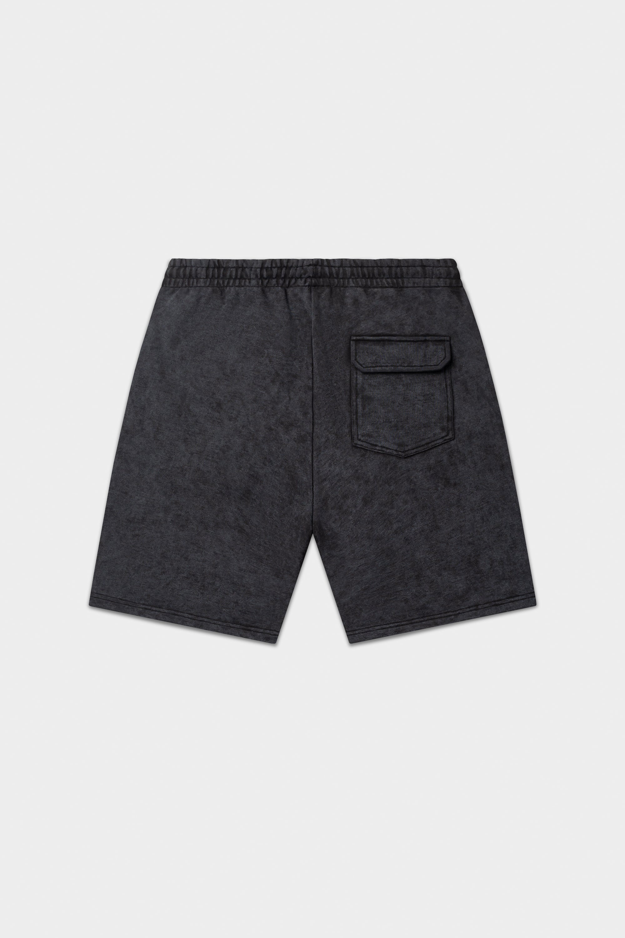 Urban gewaschene Schweißshorts Jet Black